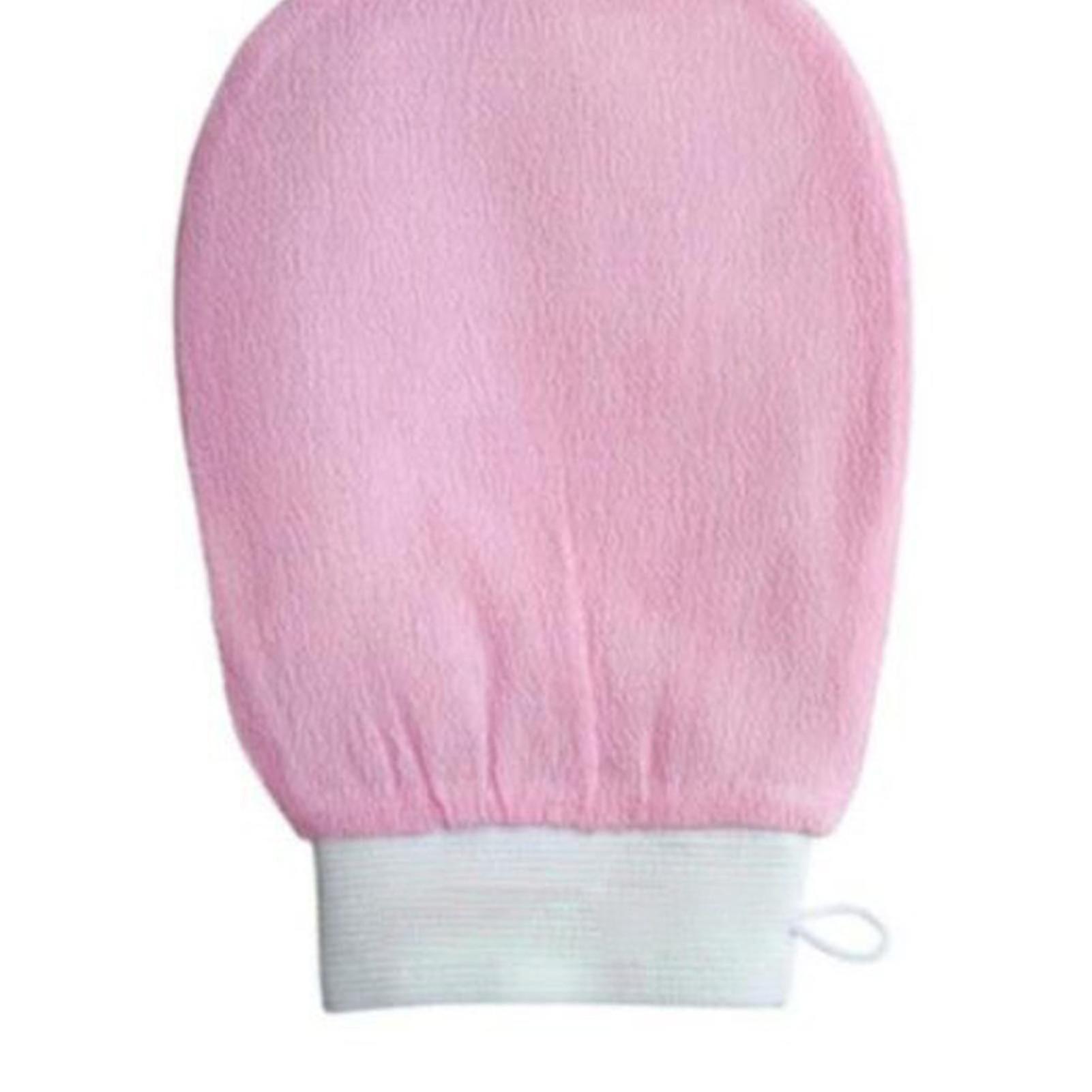 exfoliating body scrub glove for spa and shower