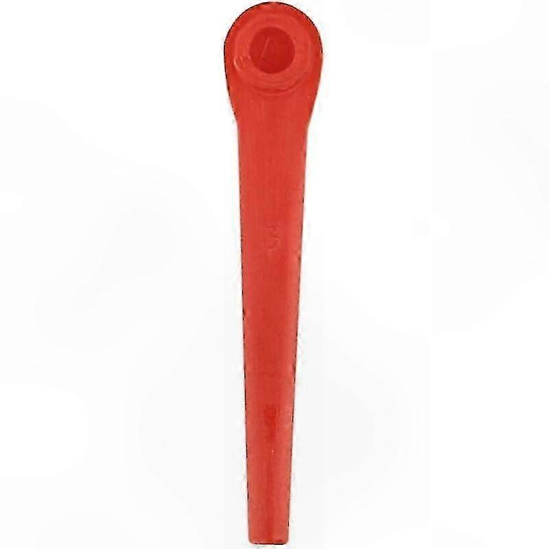 100 Replacement Plastic Knives for Cordless Grass Trimmers, Compatible with Various Models