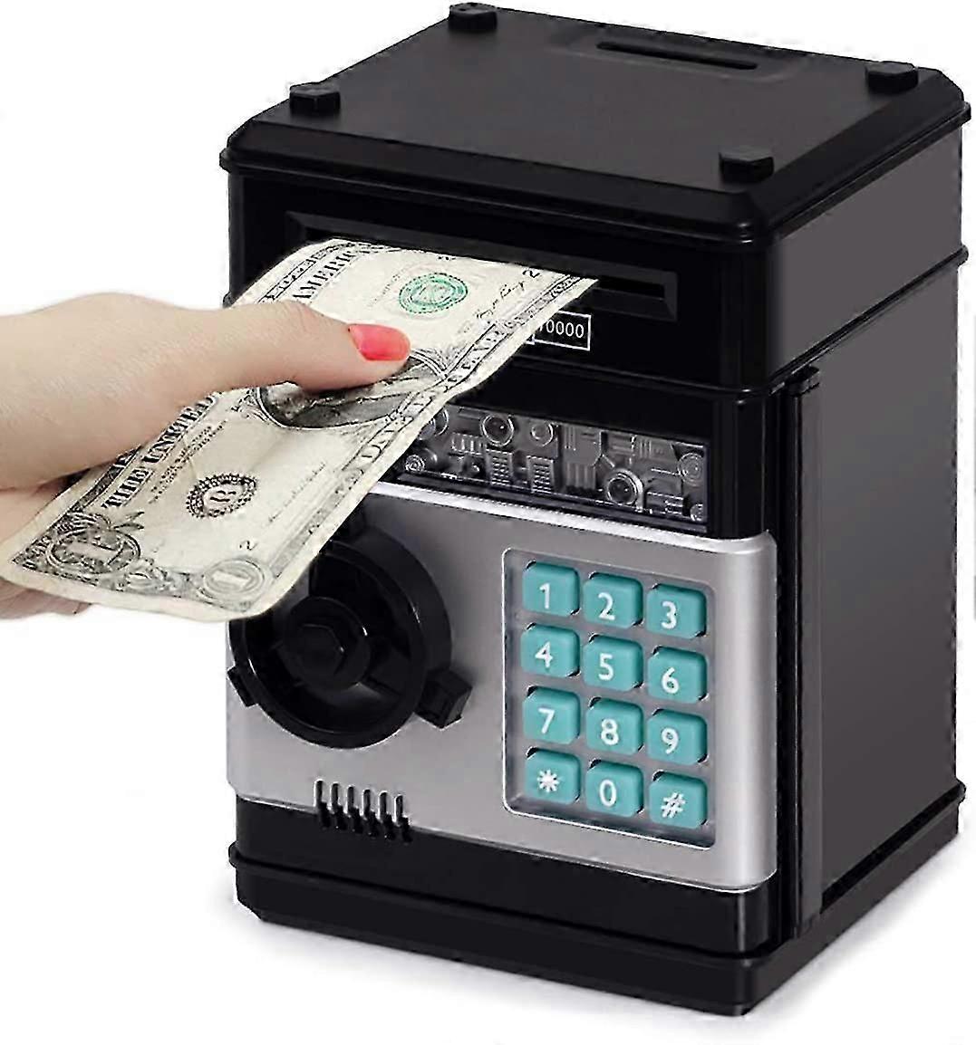 Piggy Bank Cash Coin Can ATM Bank Electronic Coin Money Bank compatible Kids-Hot Gift