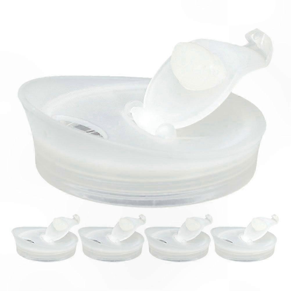 5-Pack Glass Pitcher Lids for Water Jugs Replacement Caps