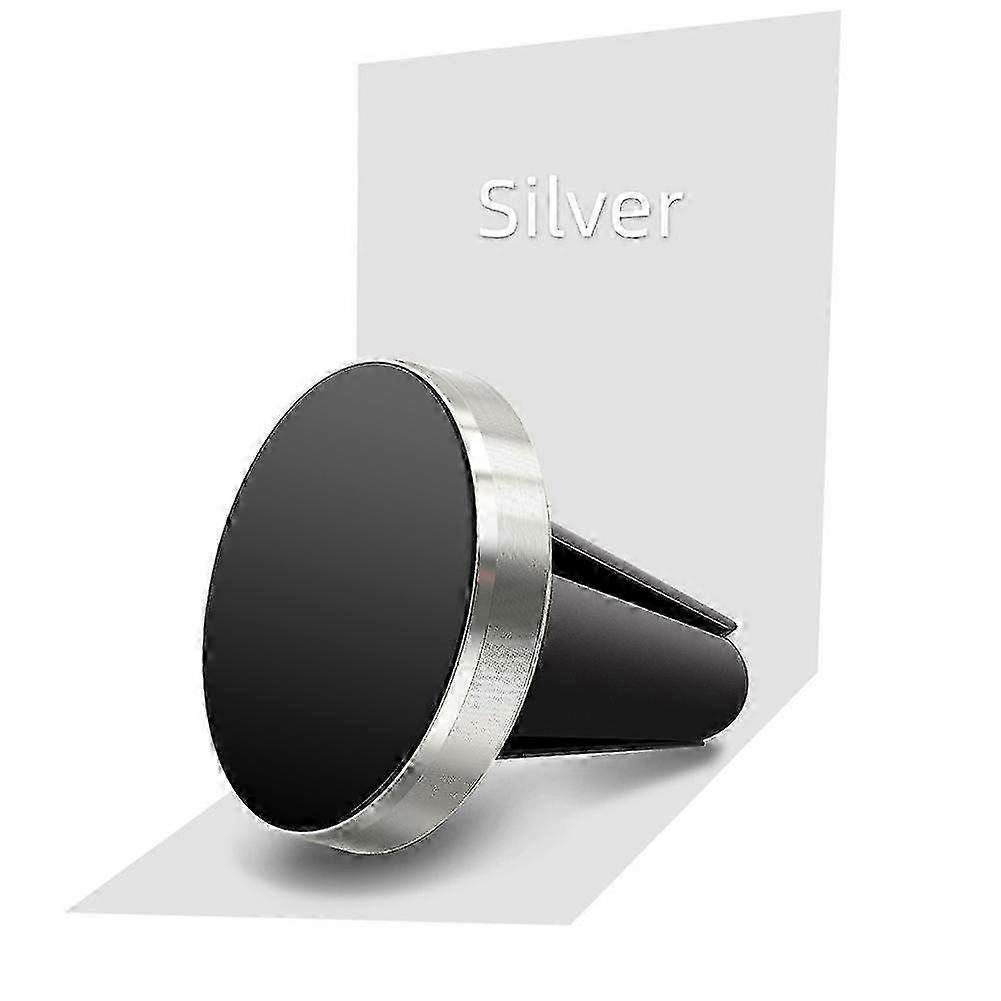1 Car Magnetic Phone Holder - 360° Rotating Air Vent Mount with GPS Compatibility Support Bracket