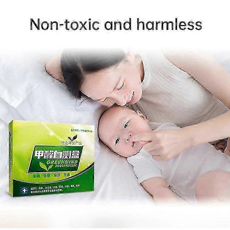 Formaldehyde Test Kit Paper New House Indoor Air Quality Reagent Tube Tester Home Self-test Gas Detector