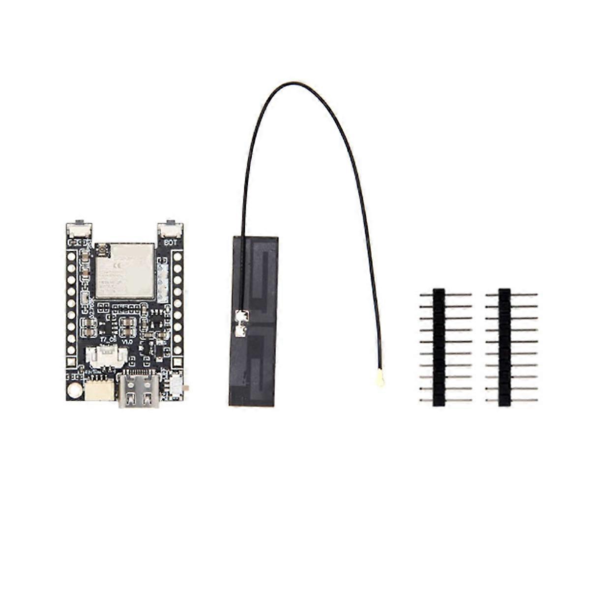 T7-C6 ESP32-C6-MINI-1 Modules with Charging Chip TP4065 Wireless Protocol WiFi 6 Bluetooth 5 Onboar