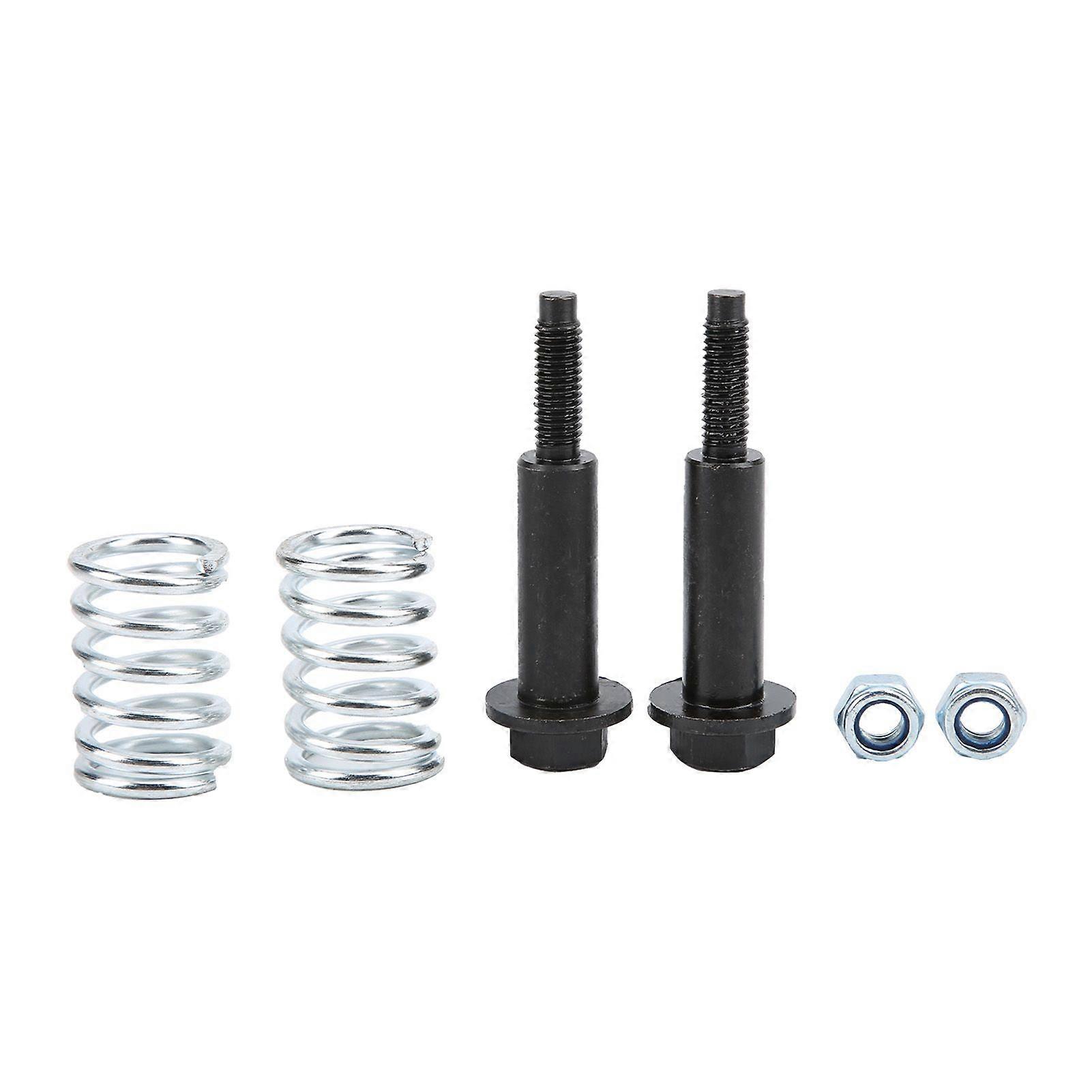 Exhaust Bolt Nut and Spring Kit 35129 Repair Parts 2PCS of Each for Ball / Socket Joint Fastening
