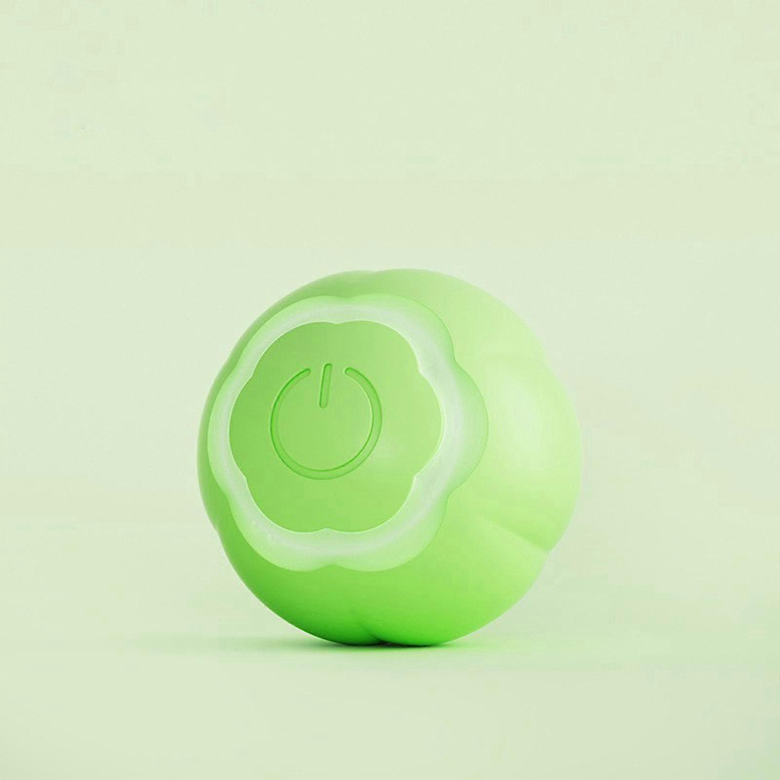 Interactive Cat Toy Ball, Cat Balls Automatic Moving Rolling Cat Toys For Indoor Cat Kitten, With 2 Modes, Led Rechargeable