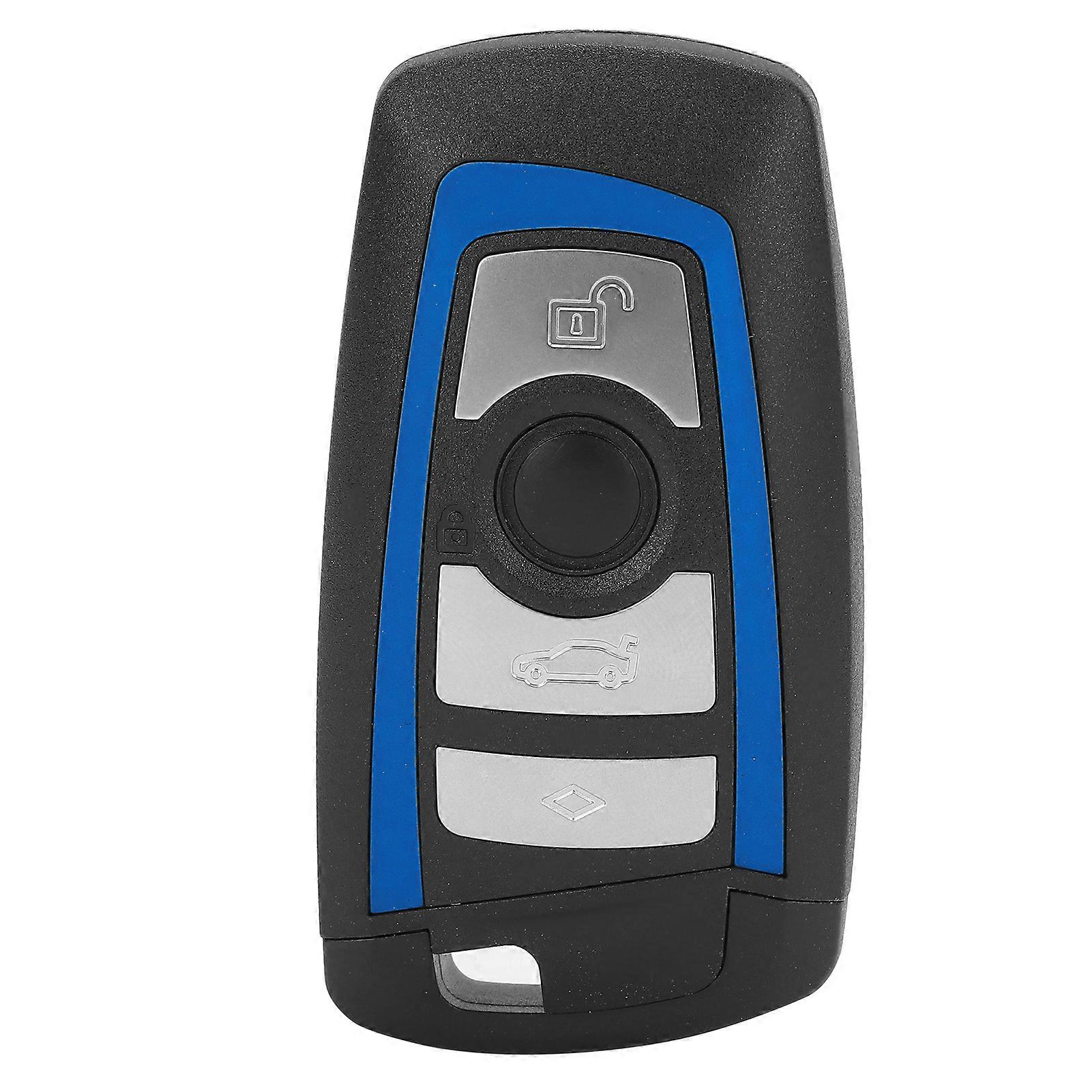 Keyless entry remote for F20 F21 with 4 buttons blue color