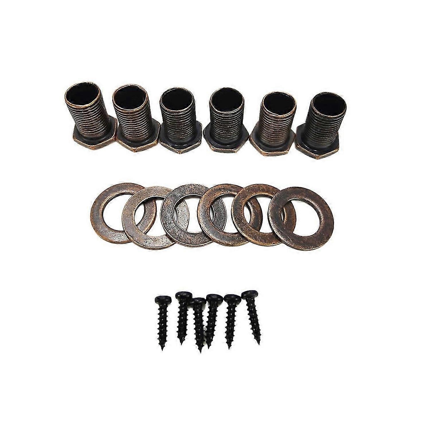 6 Pcs Guitar Tuners Guitar Tuning Pegs Tuners Machine Knobs