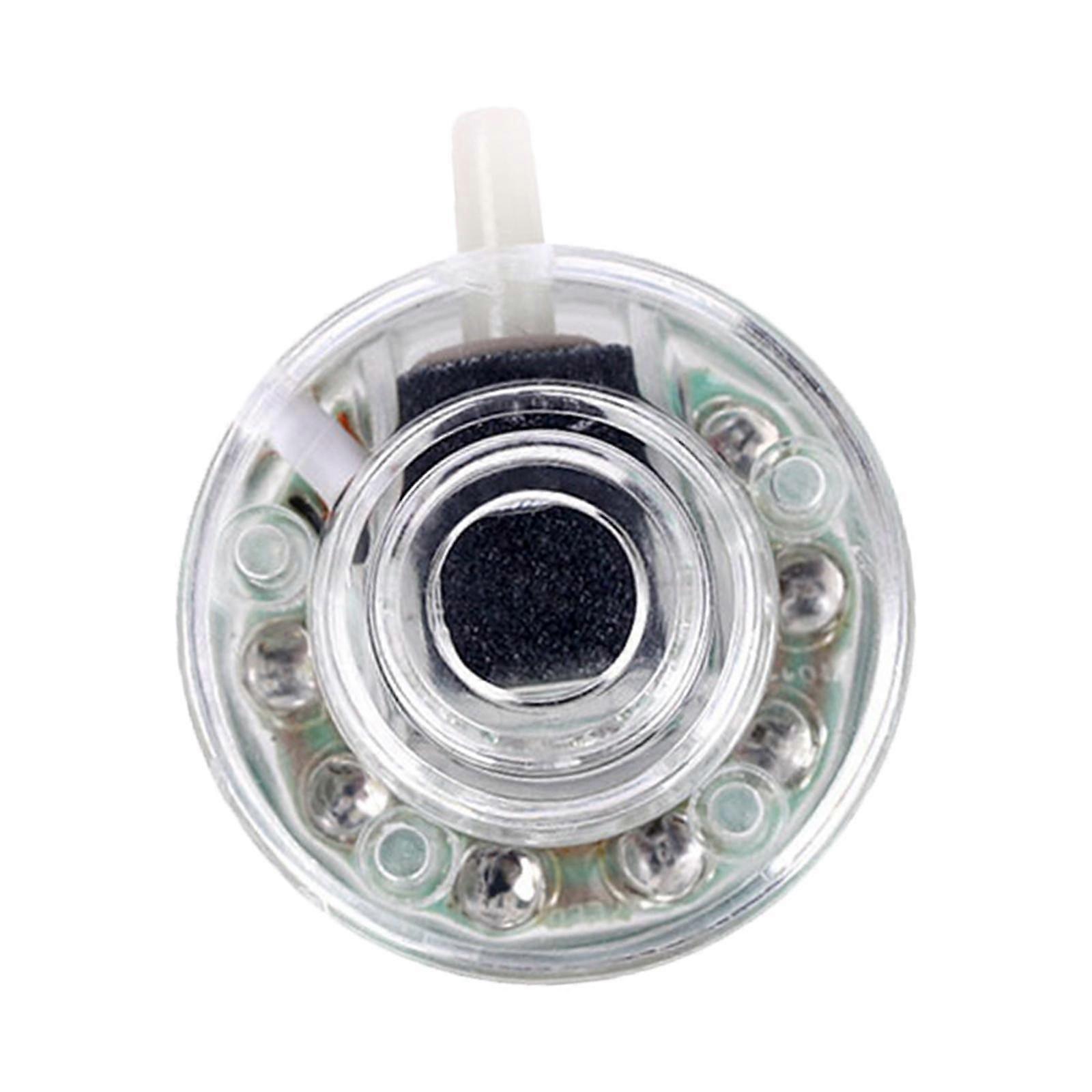 Aquarium LED Lights Air Bubble Air Stone Disk