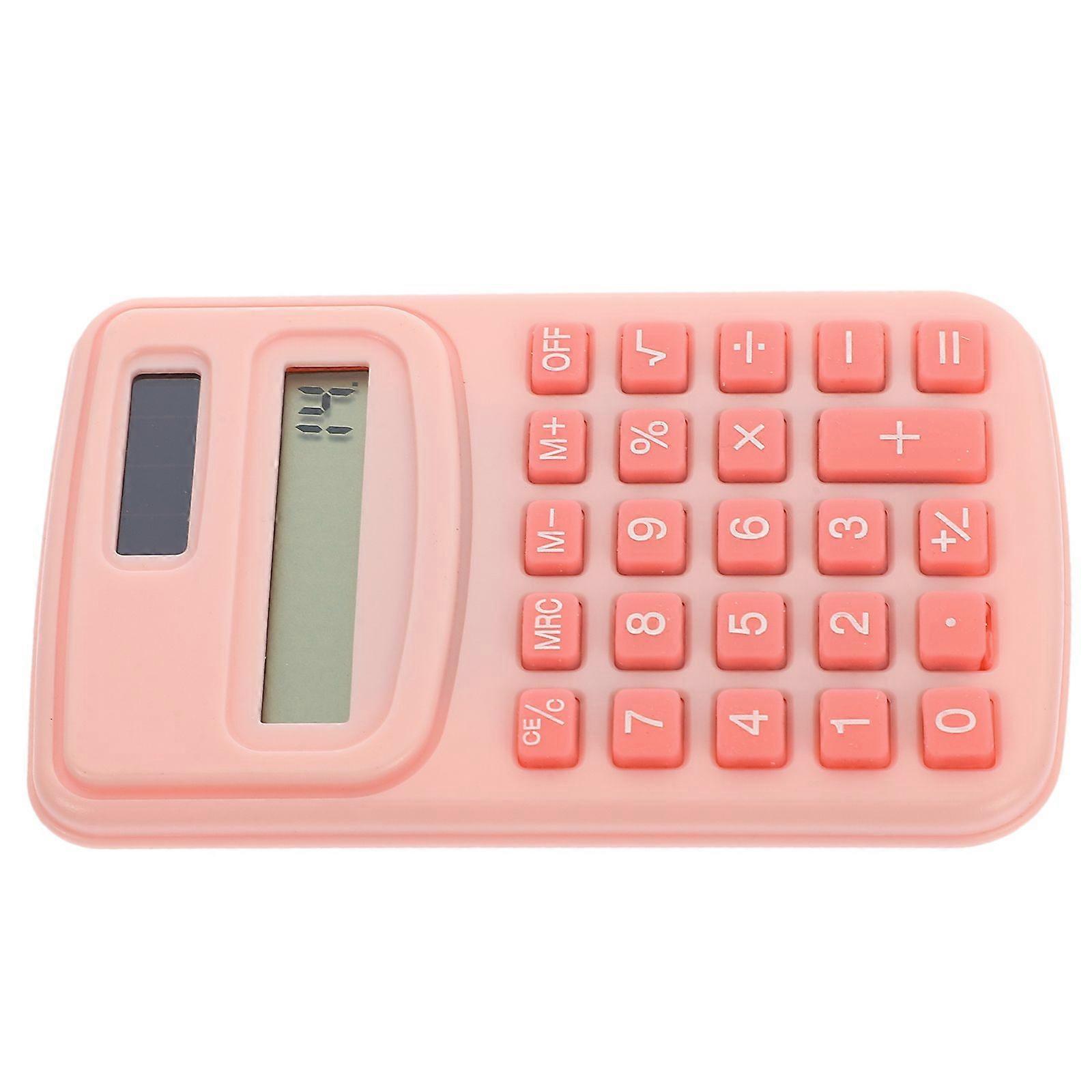 Electronic Calculator Pocket Calculator Office Counting Tool Desktop Decor for School