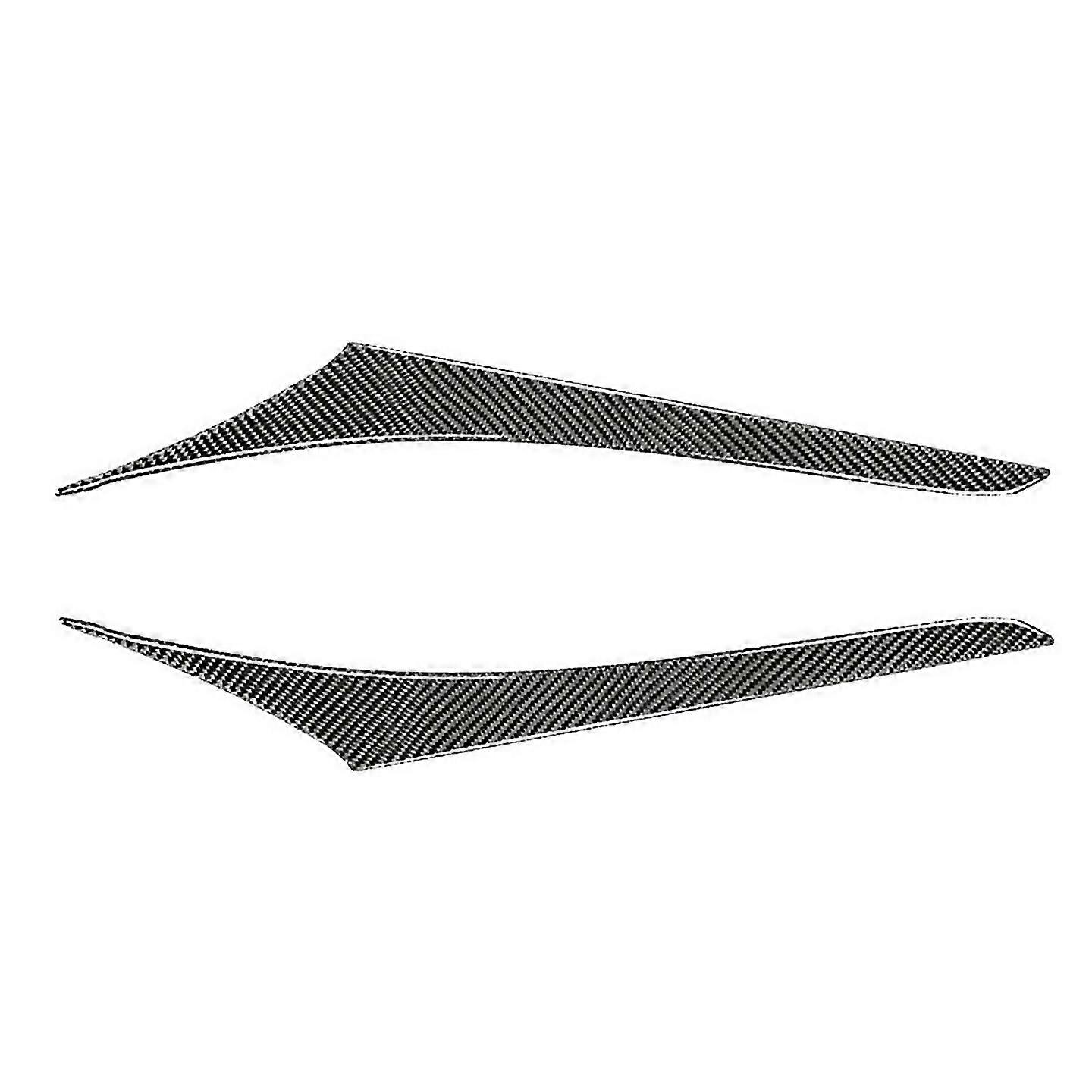 For Carbon Fiber Center Console Side Gear Shift Frame Cover