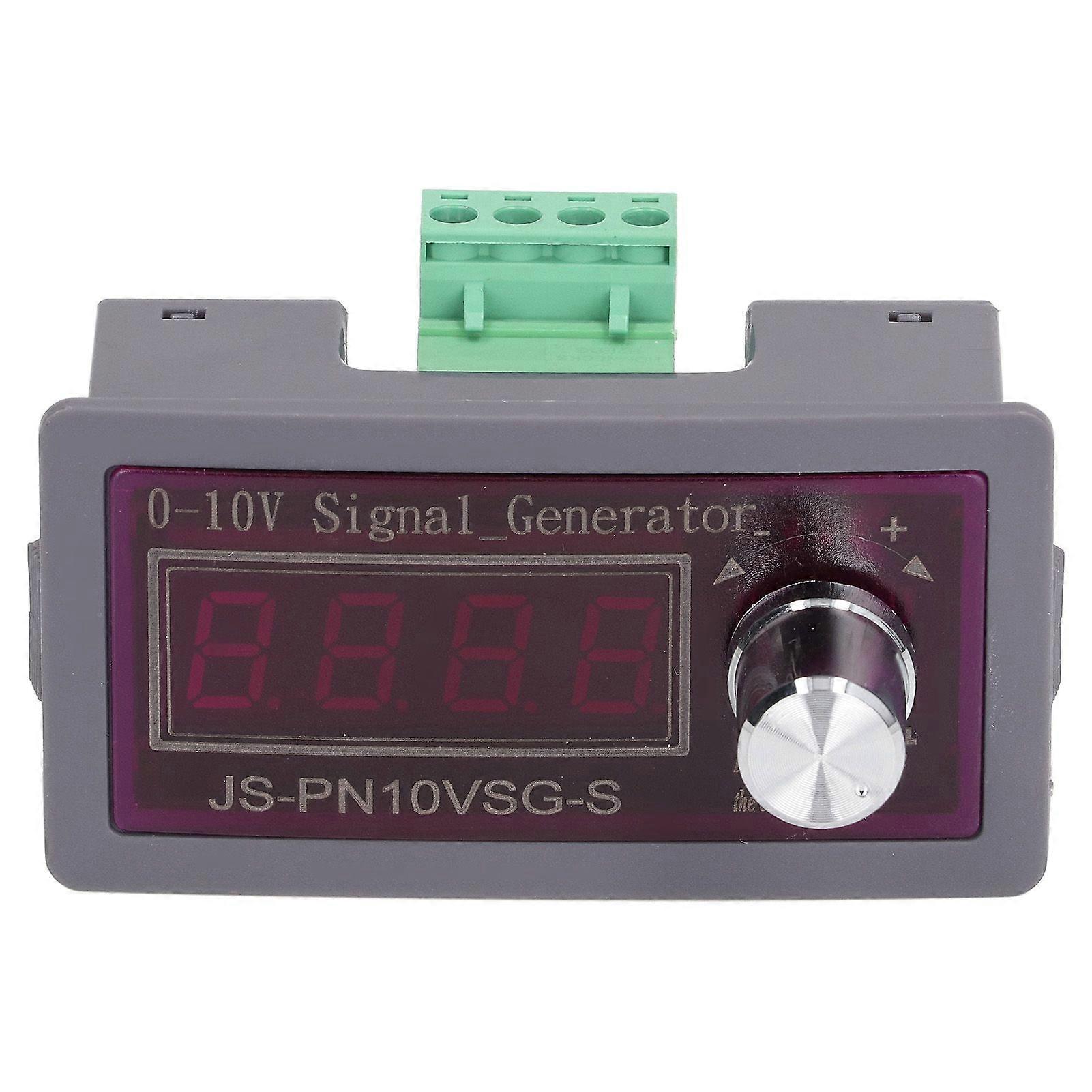 Current Voltage Signal Generator Adjustable 4 Digit Display Function Generator for PLC Debugging DC010V