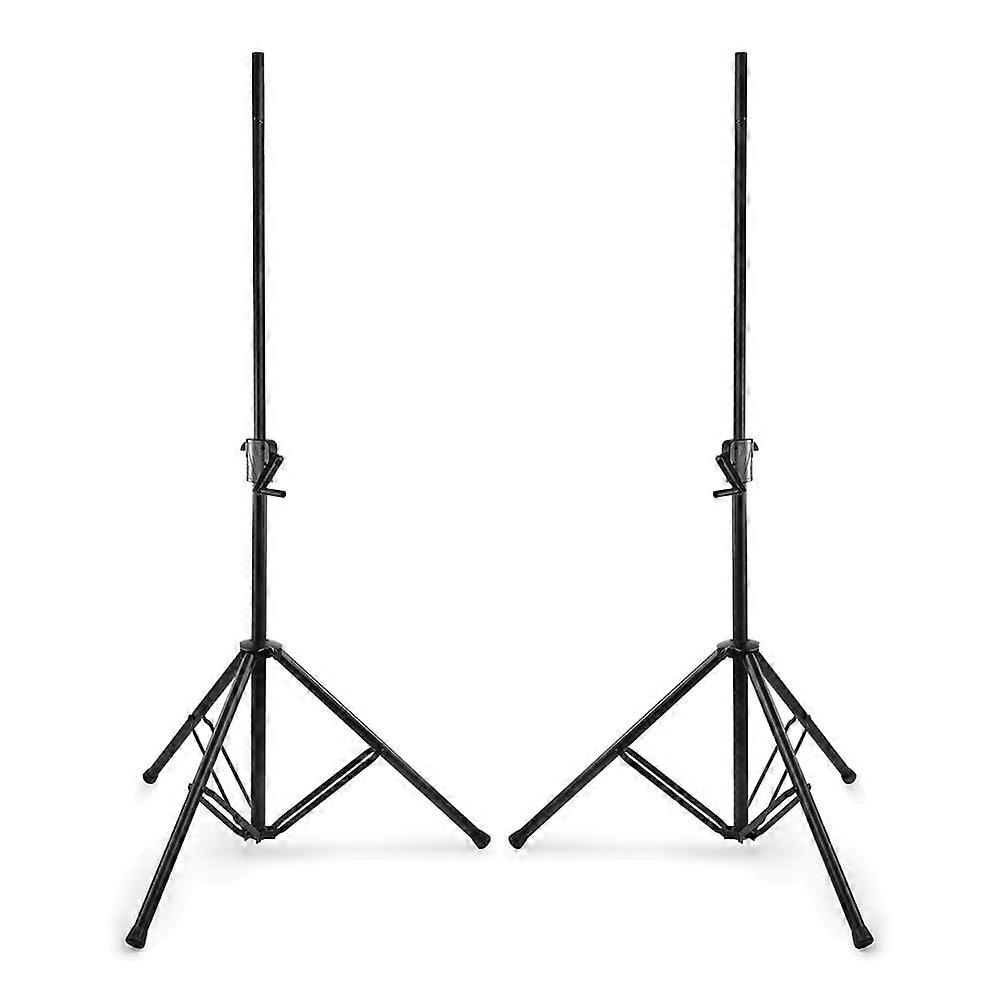 DJ PA Speaker Stands Pair With WindUp Crank Winch, 70kg Max Load, 134205cm, 35mm Pole Mount, Portable