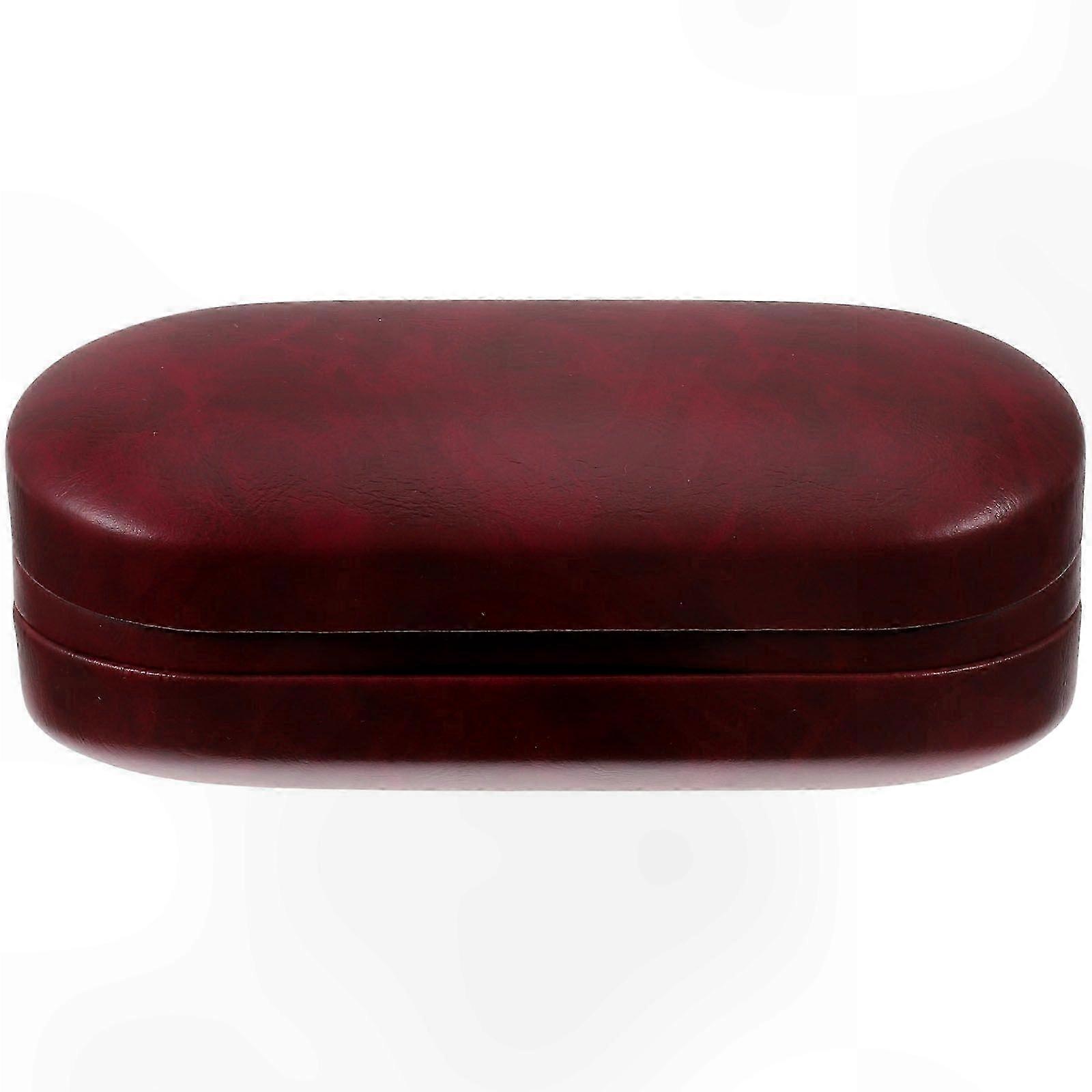 Durable Hard Shell Case for Large Eyeglass Frames | Dual-Sided Protection Storage Box