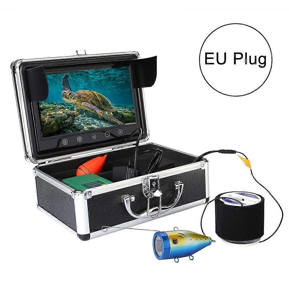 9-inch 1000 TVL LCD Monitor Underwater Fish Finder Sonar Fishing Camera 50M 100-240V9-inch