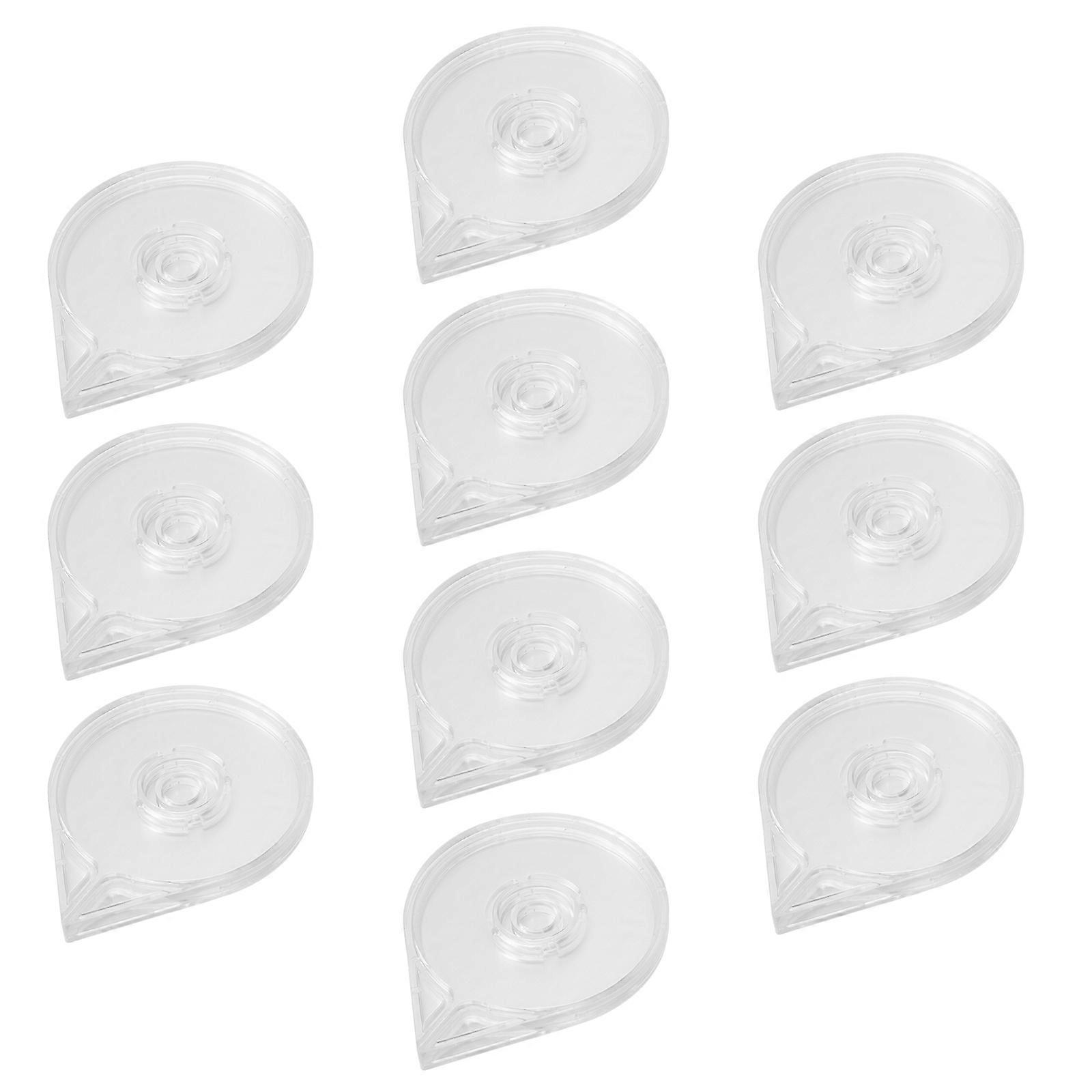 Manicure Striping Tape Case for Nail Art Patterns 20Pcs Acrylic Transparent