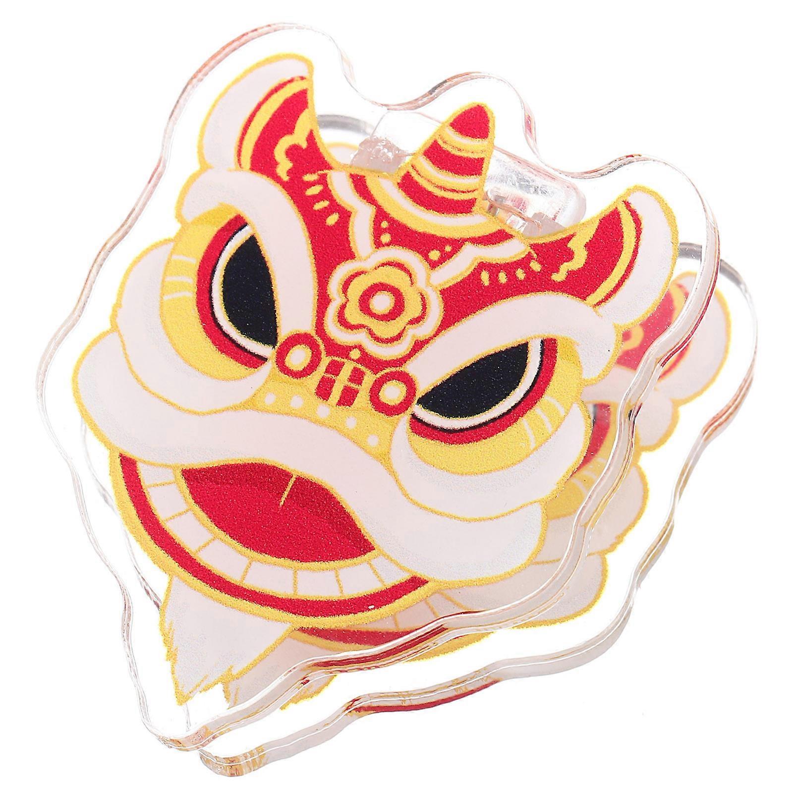 Reusable Photo Clips Acrylic Multi-Function Clip for Holding 2Pcs Red Photo Clamps