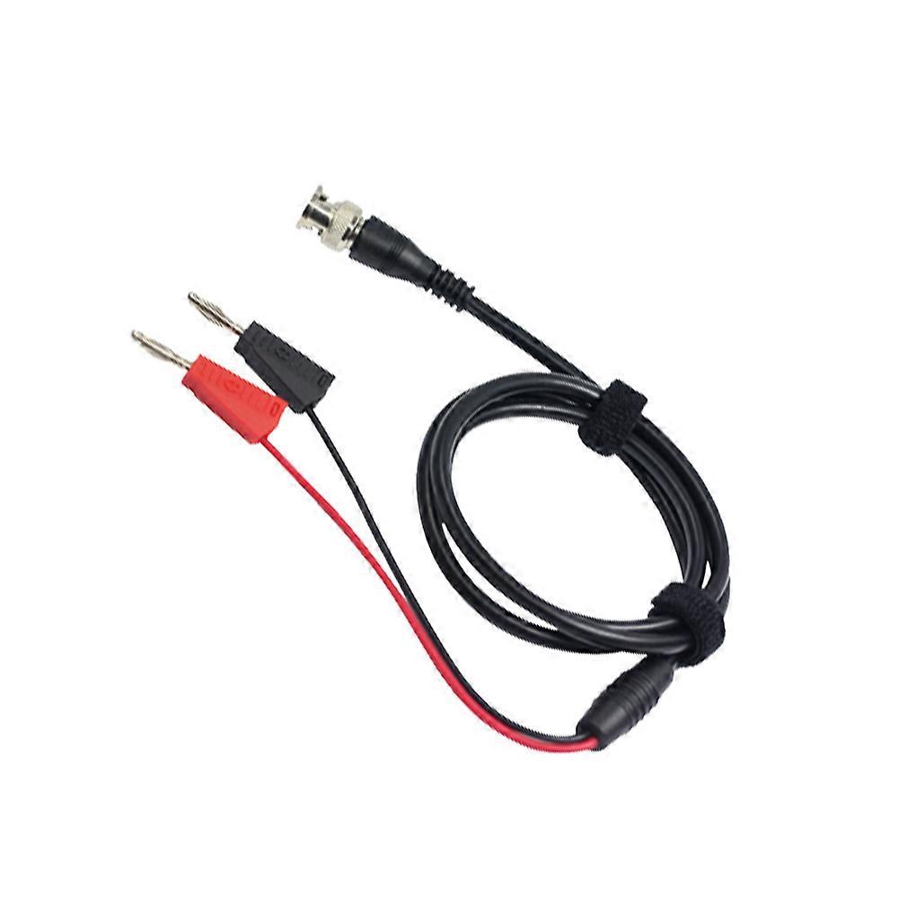 4mm Oscilloscope PVC Test Line Portable BNC to Banana Plug Cable Tester Cord Upgrade Modified Accessory Spare Parts