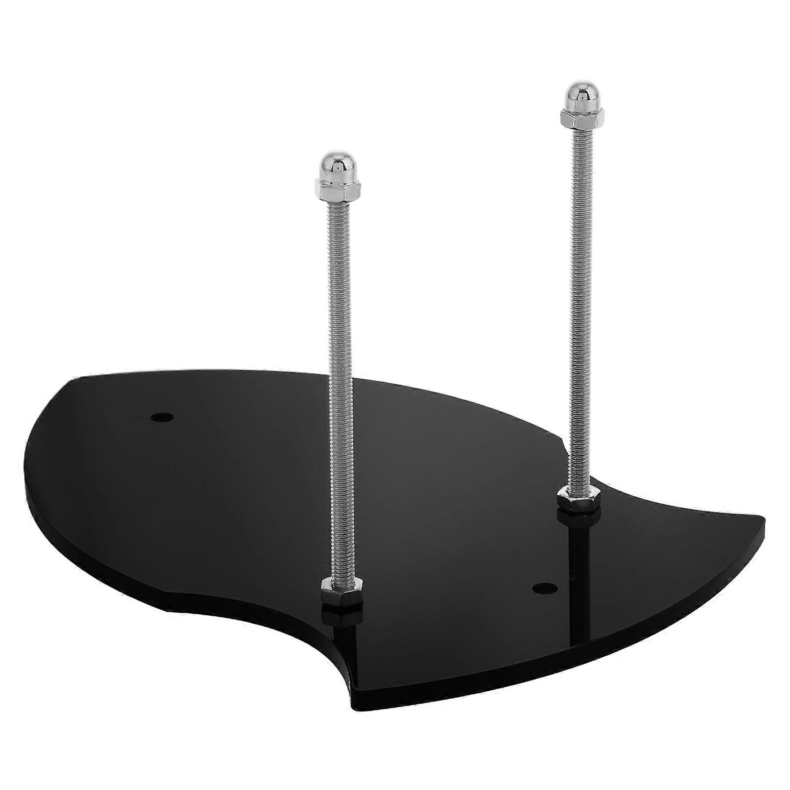 Sword Display Stand Acrylic Vertical Wall Mount Rack for Storage Use 4Pcs