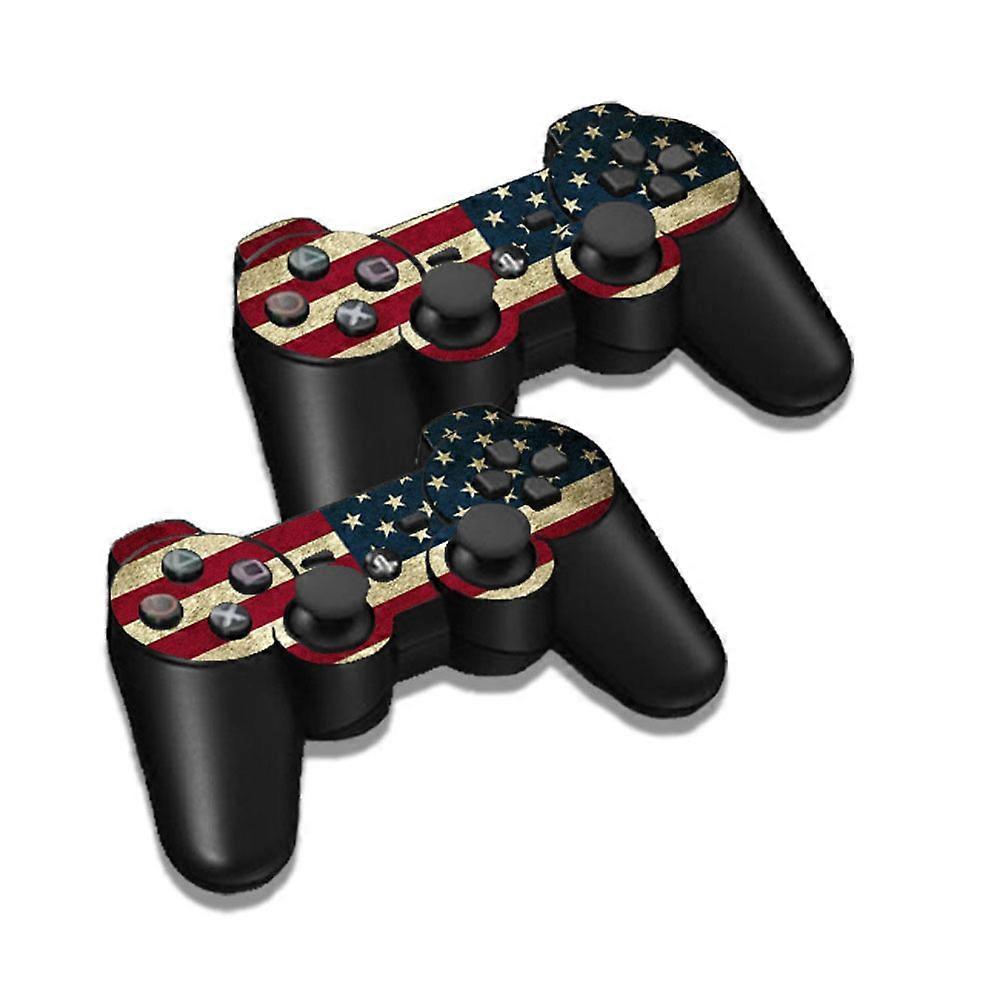 Video Game Protective Sticker with American Flag Design for 1Pcs Independence Day