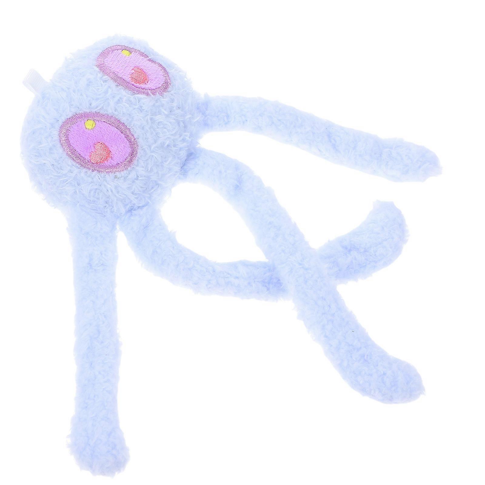 Plush Octopus Teaser Toy for Pet Cat Chewing and Biting