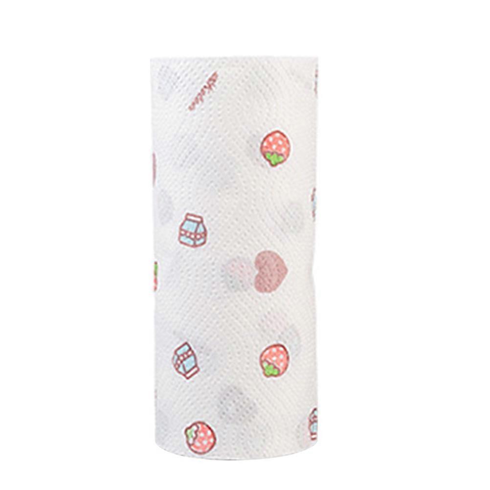 Kitchen Paper Roll Multi-Purpose Disposable Kitchen Paper for Cleaning 2 Rolls
