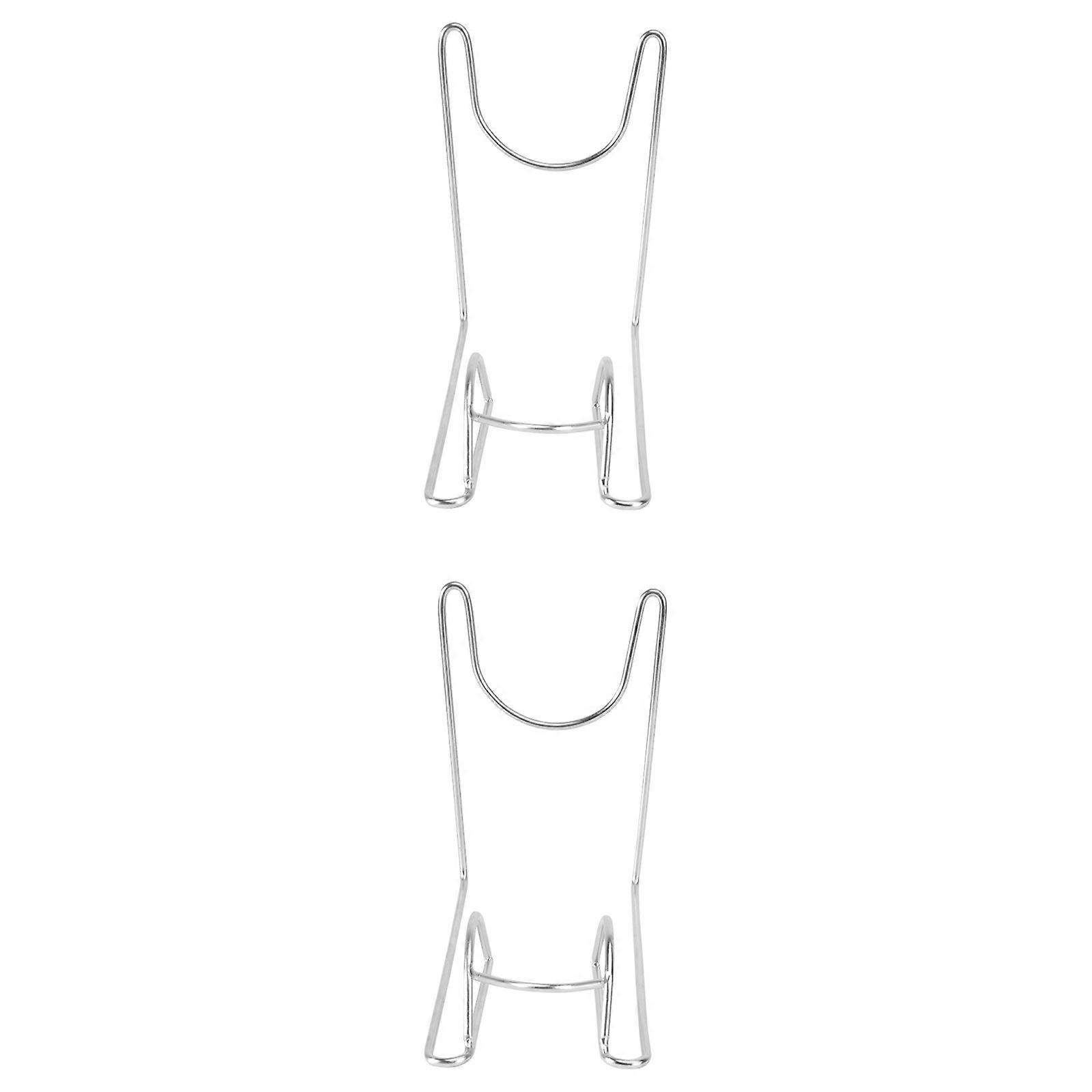 Stainless Steel Boot Storage Rack For Women Shoes Display Stand 20X14CM Simple Design Compact 2Pcs