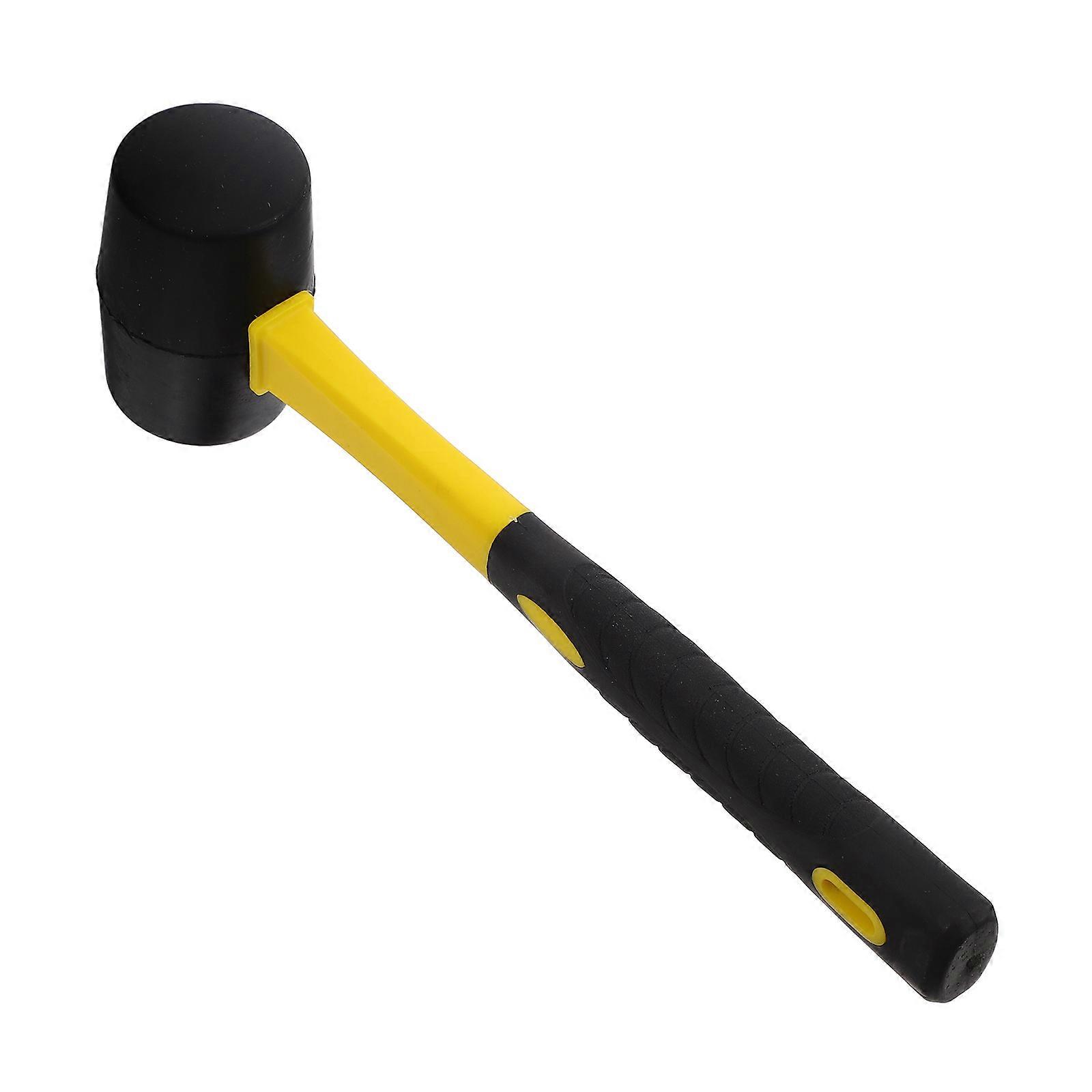 Rubber Mallet for Tent Stakes Designed for Woodworking Use with