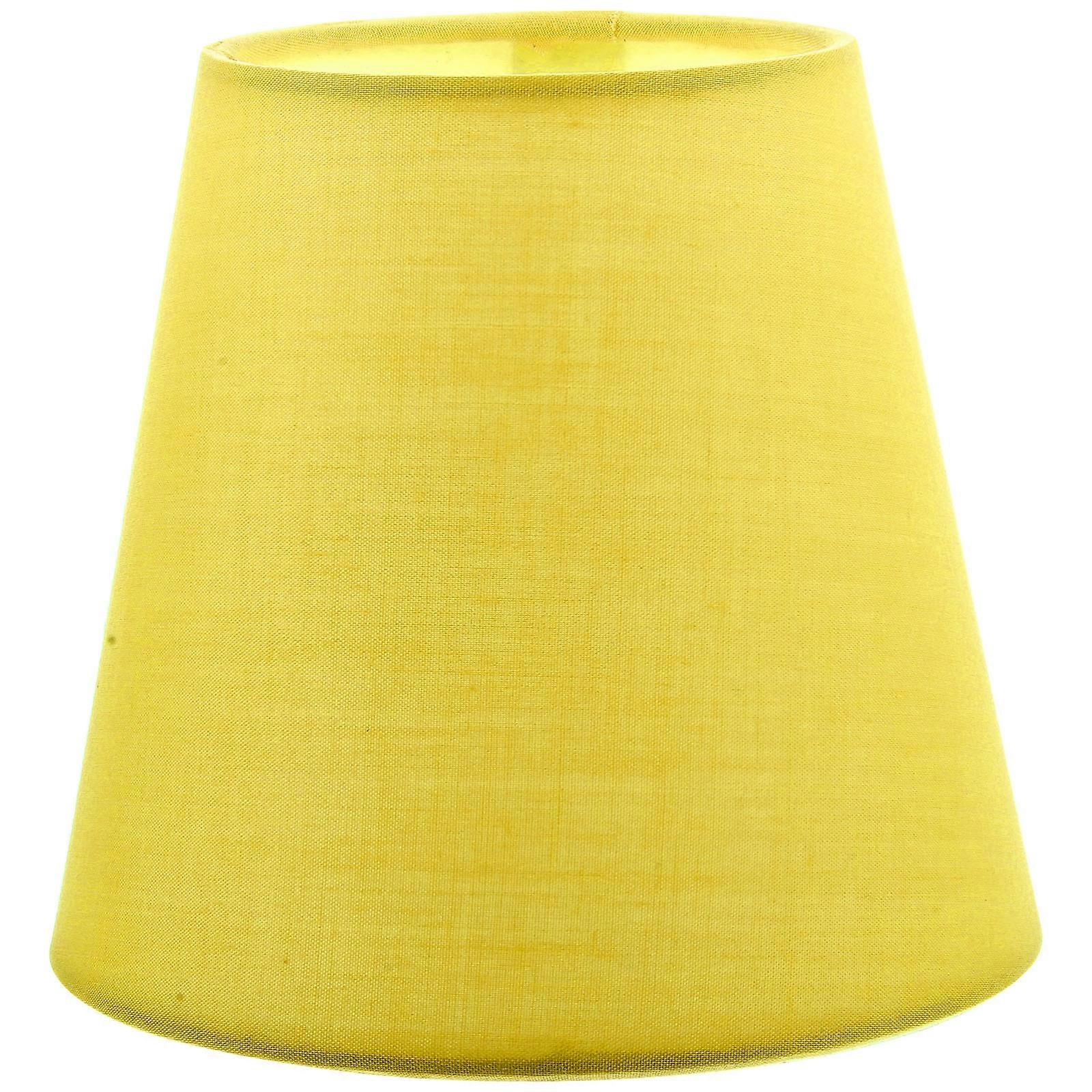 Fabric Lamp Shade 4Pcs Yellow Clip on Type with -on Install for Table Lamp Shade