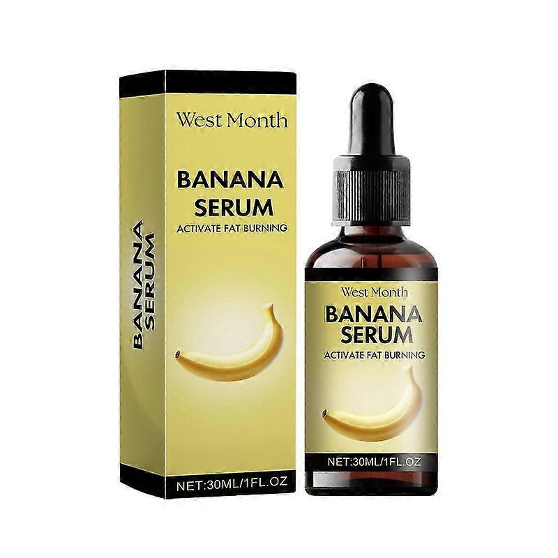 30ml Banana Essential Oil: Penetrates the underlying layer and moisturizes.