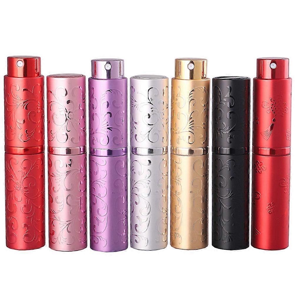 Small Spray Bottles Golden Refillable Bottle for Storage 10ml Travel Empty Sprayer