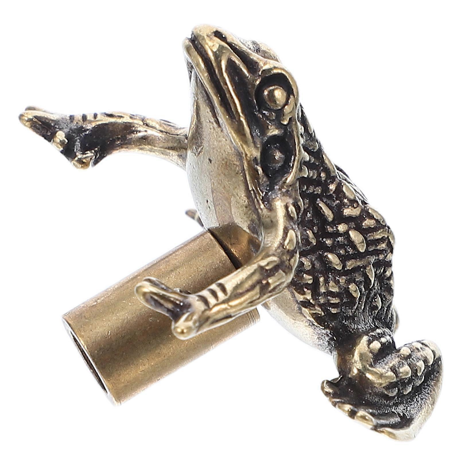 Vintage Brass Cabinet Handles for Home Decor 2Pcs Toad Door Knobs Pulls