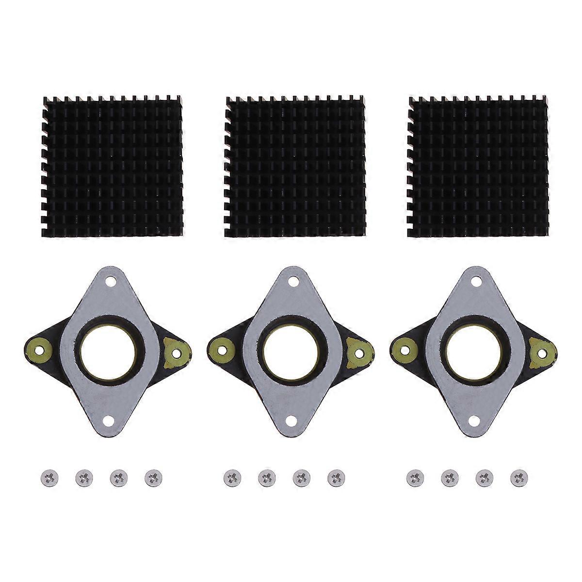 Mechanical Vibration Damping Pads Stable Printing for Style 4x4cm Silver 1Set