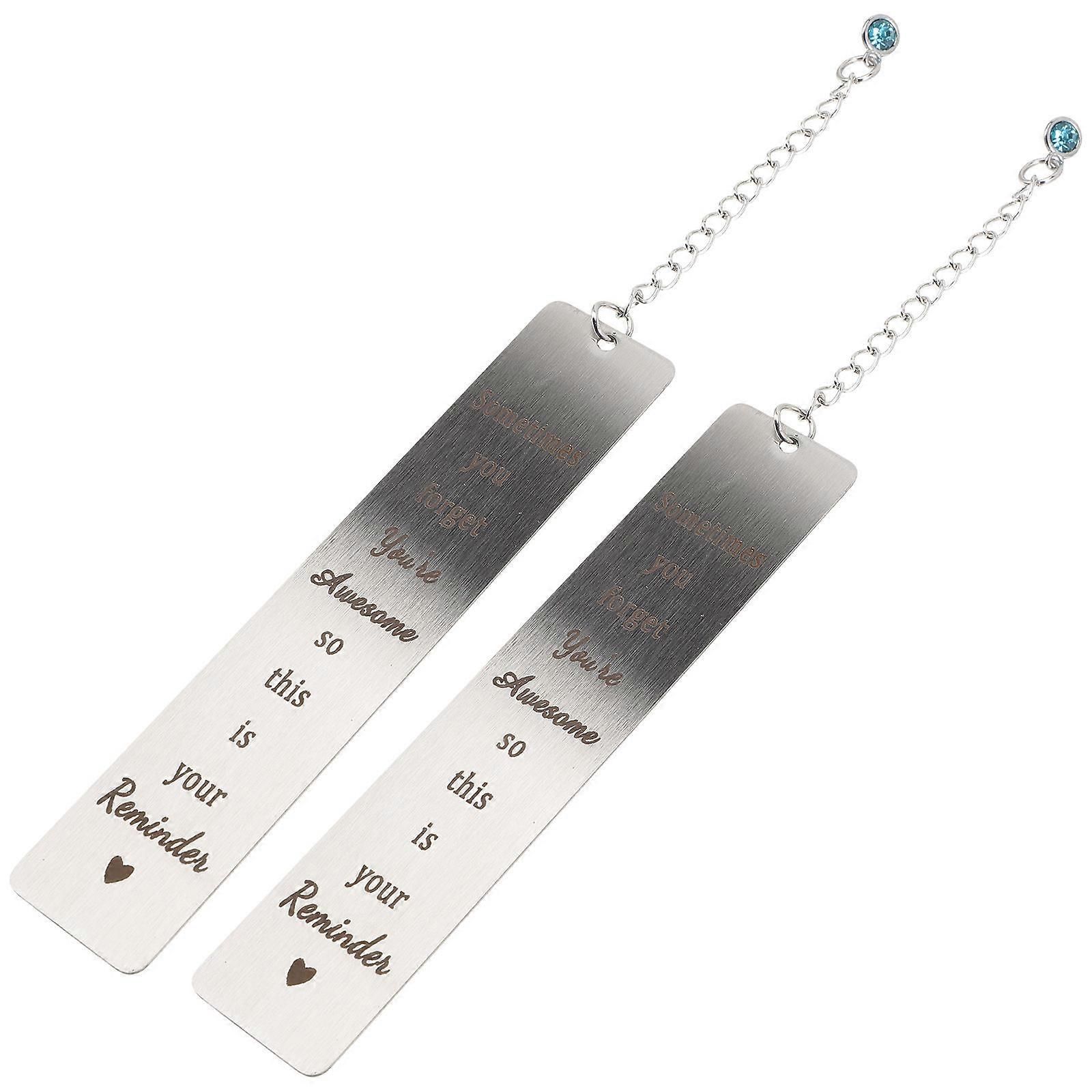 Decorative Bookmark Reading Bookmarks for Mark 10Pcs Metal Page-Markers