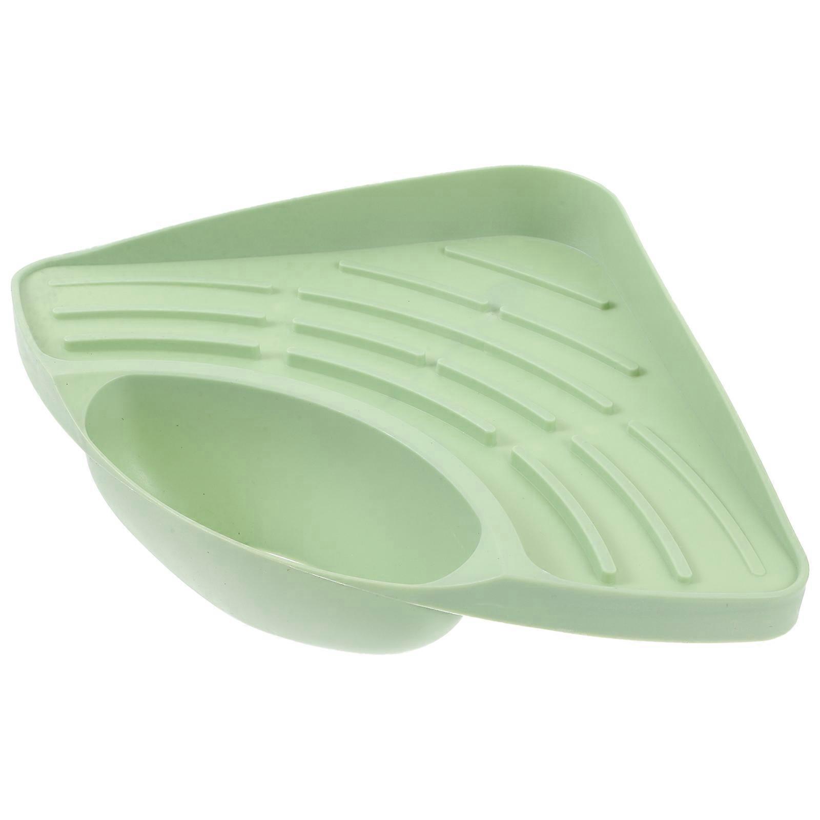 Plastic Soap Drainer 3Pcs Kitchen Sink Holder for Sponge Draining Use