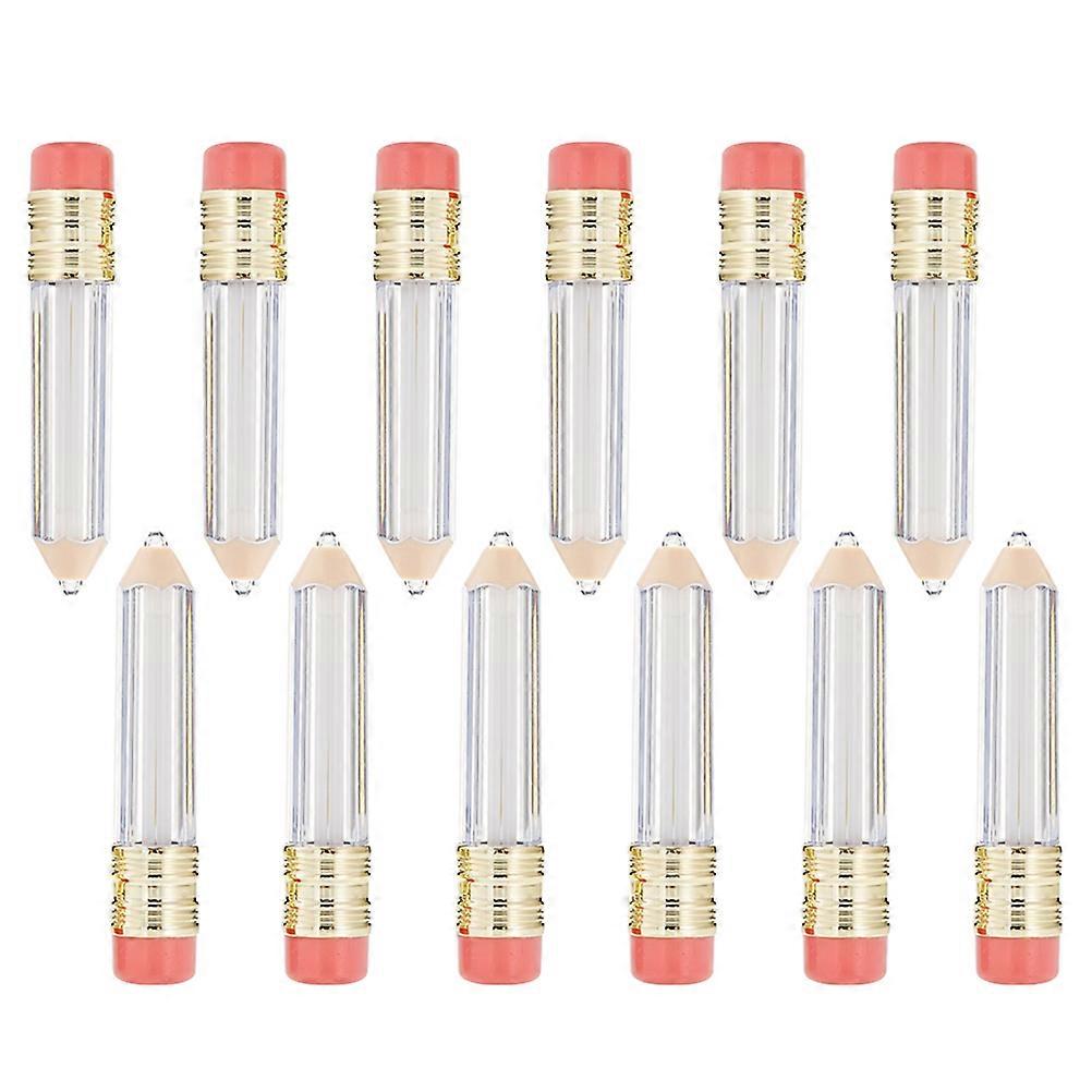 Lip Gloss Tubes Pencil Containers for Storage Use 36Pcs Creative Clear Tubes