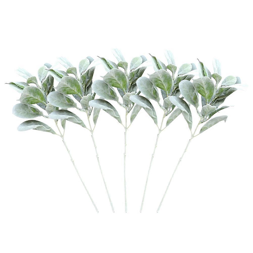 Lifelike Simulation Leaves Leaves Decor for Decoration 15Pcs