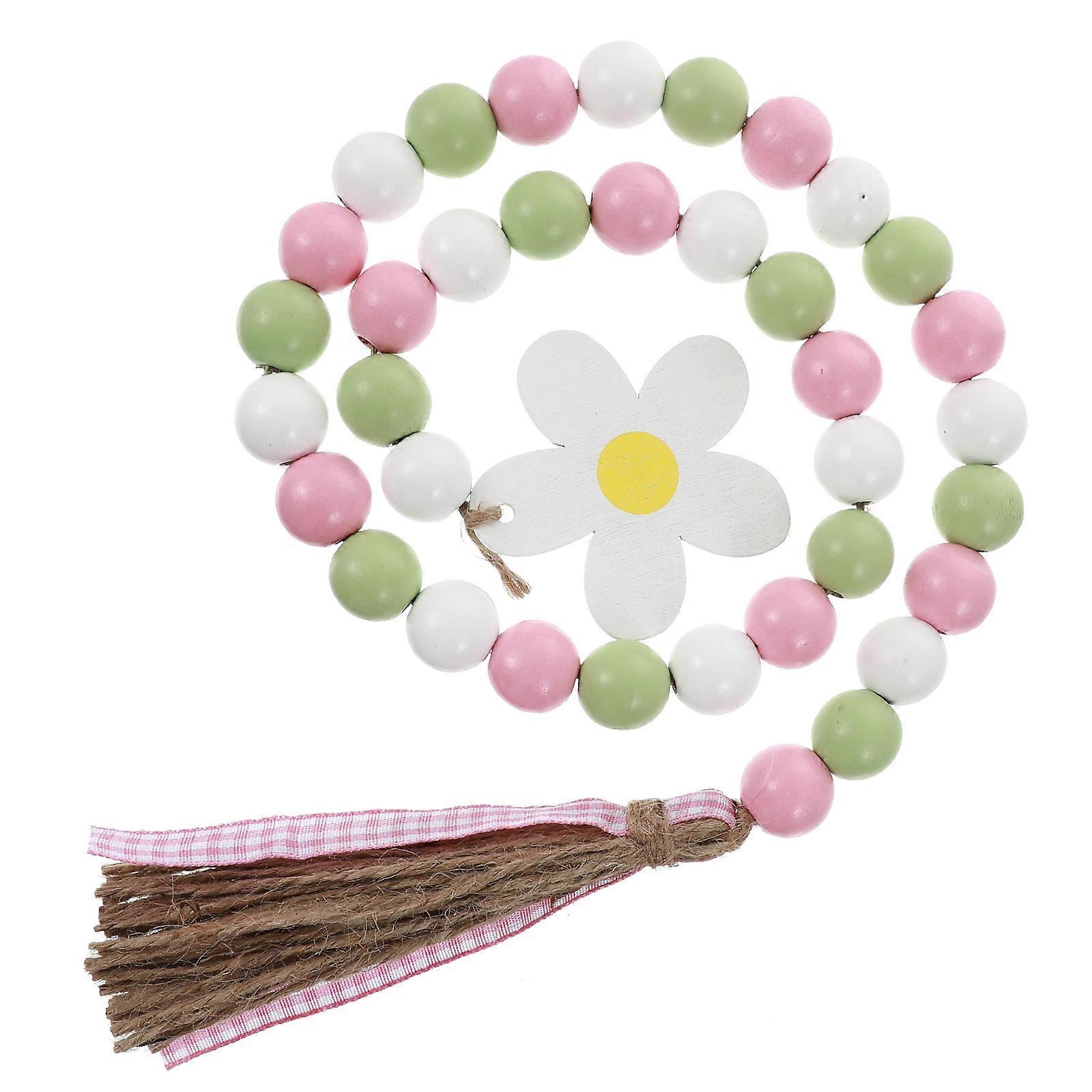 Beautiful Beaded Pendant Easter Pendant for Party Decoration 2Pcs