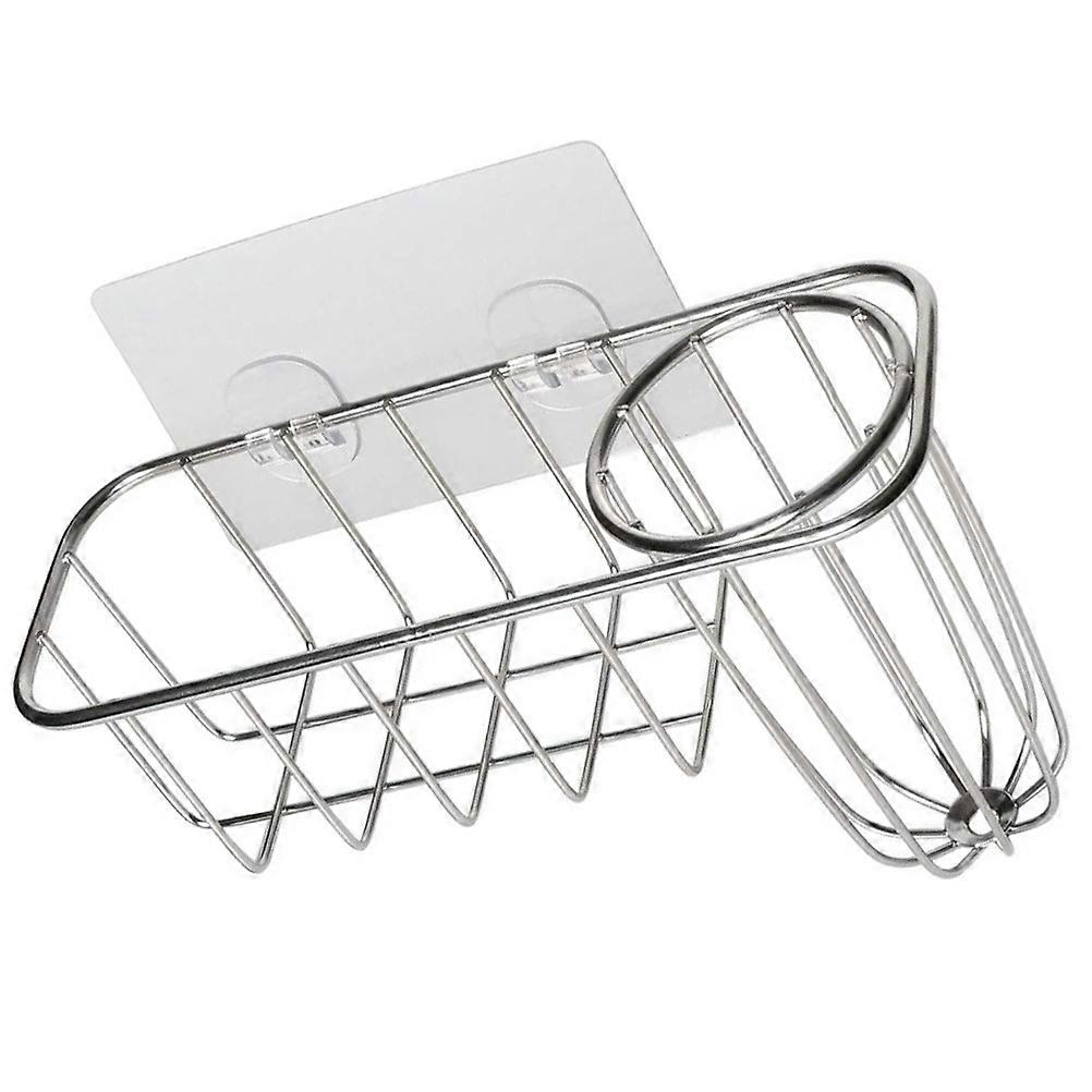 Sponge Shelf Stainless Steel Kitchen Sink Storage Rack 3Pcs