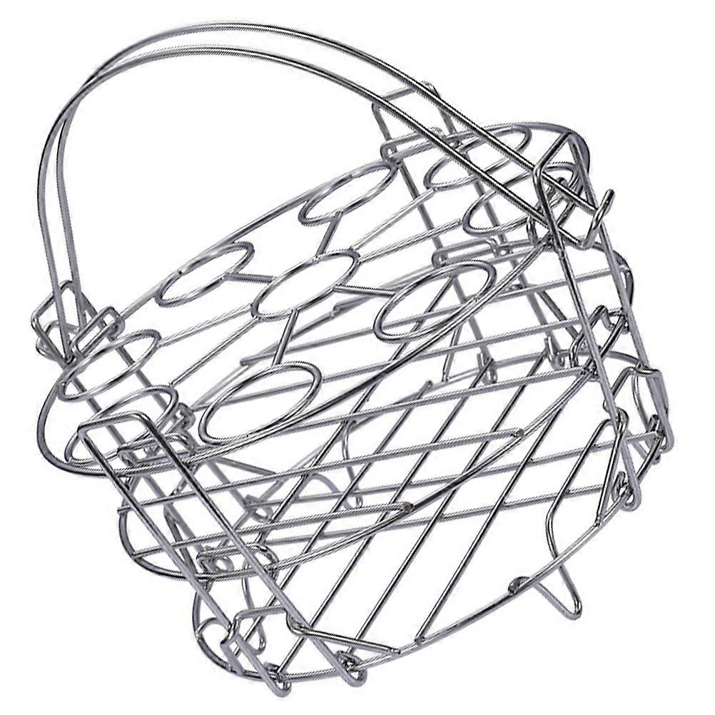 2Pcs Egg Heating Steamer Rack Stainless Steel for Kitchen Use Holder