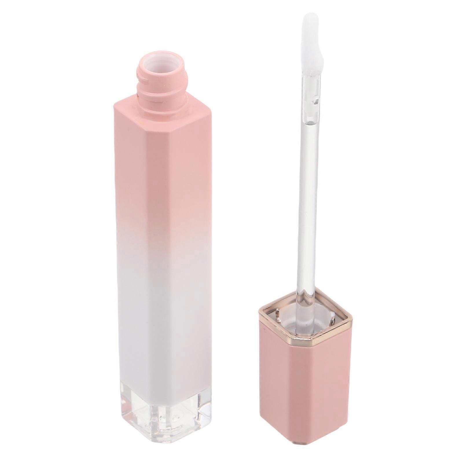 Cute Pink Lip Gloss Tubes Refillable for DIY Lip Gloss 4Pcs Containers