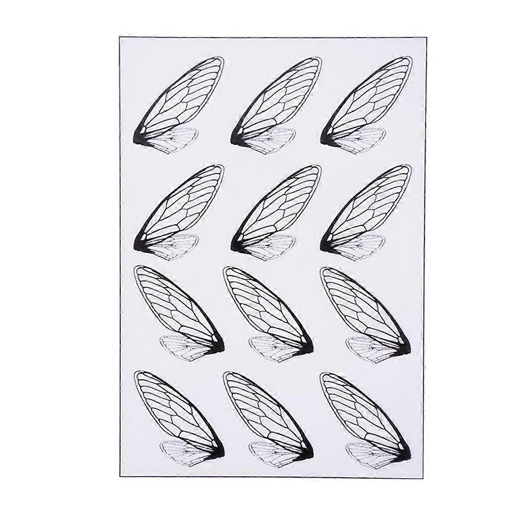 Tssuoun Sticker Resin DIY Crystal Good Viscosity Not Easy to Fade Vivid Paster Beautiful Craft Convenient Storage for Photo Album Type 2