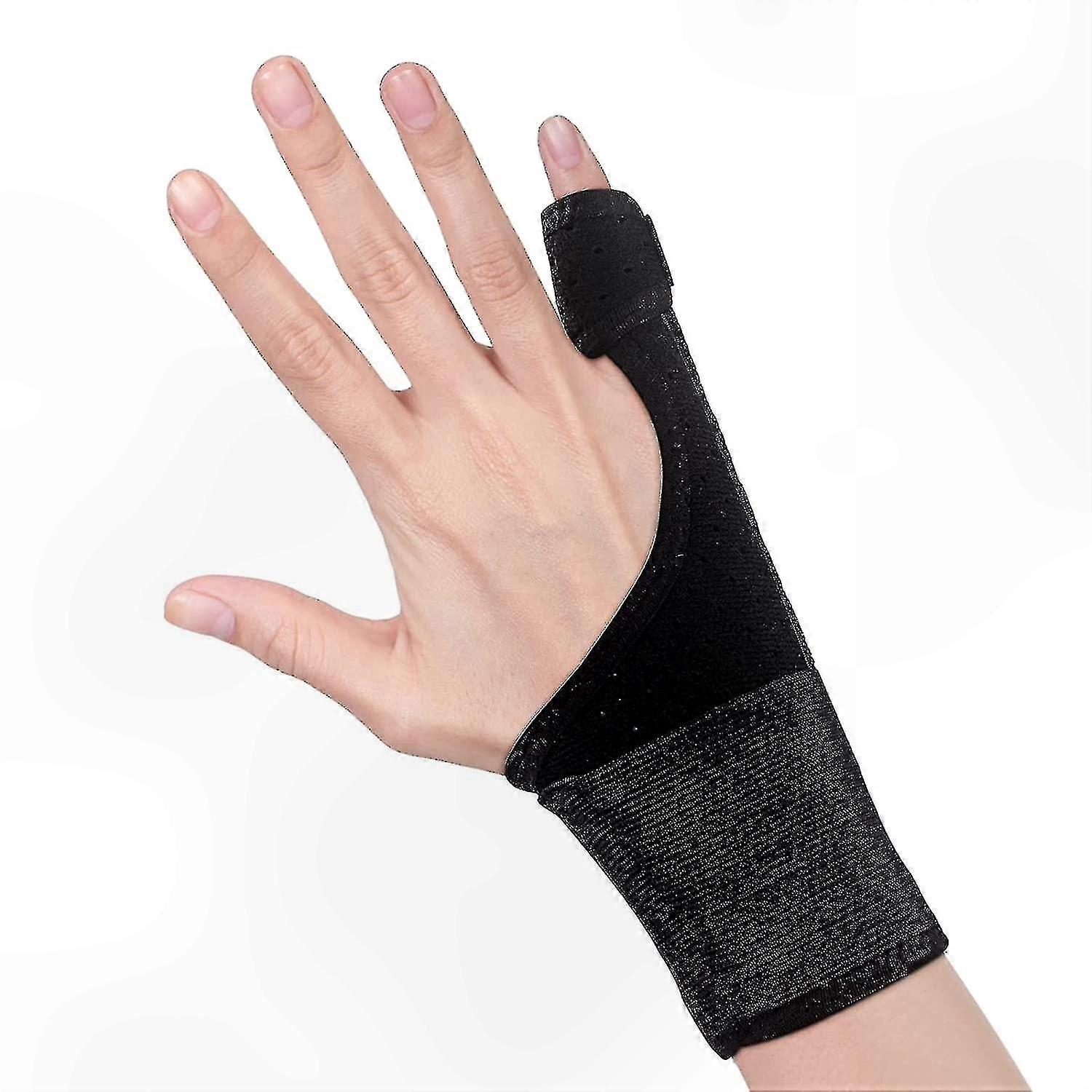 Adjustable Finger Splint for Pain Relief, Support Brace for Little Finger and Trigger Finger Recovery