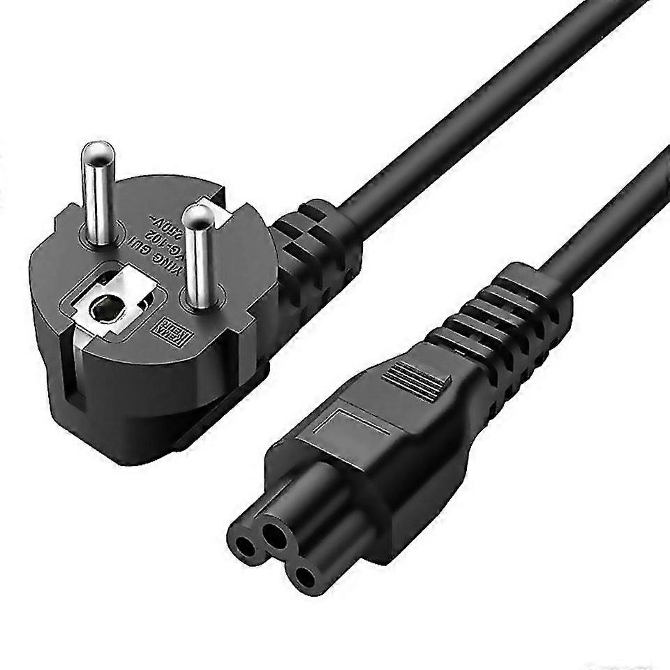 For High Quality 3 Prong Style Eu Notebook Ac Power Cord Length