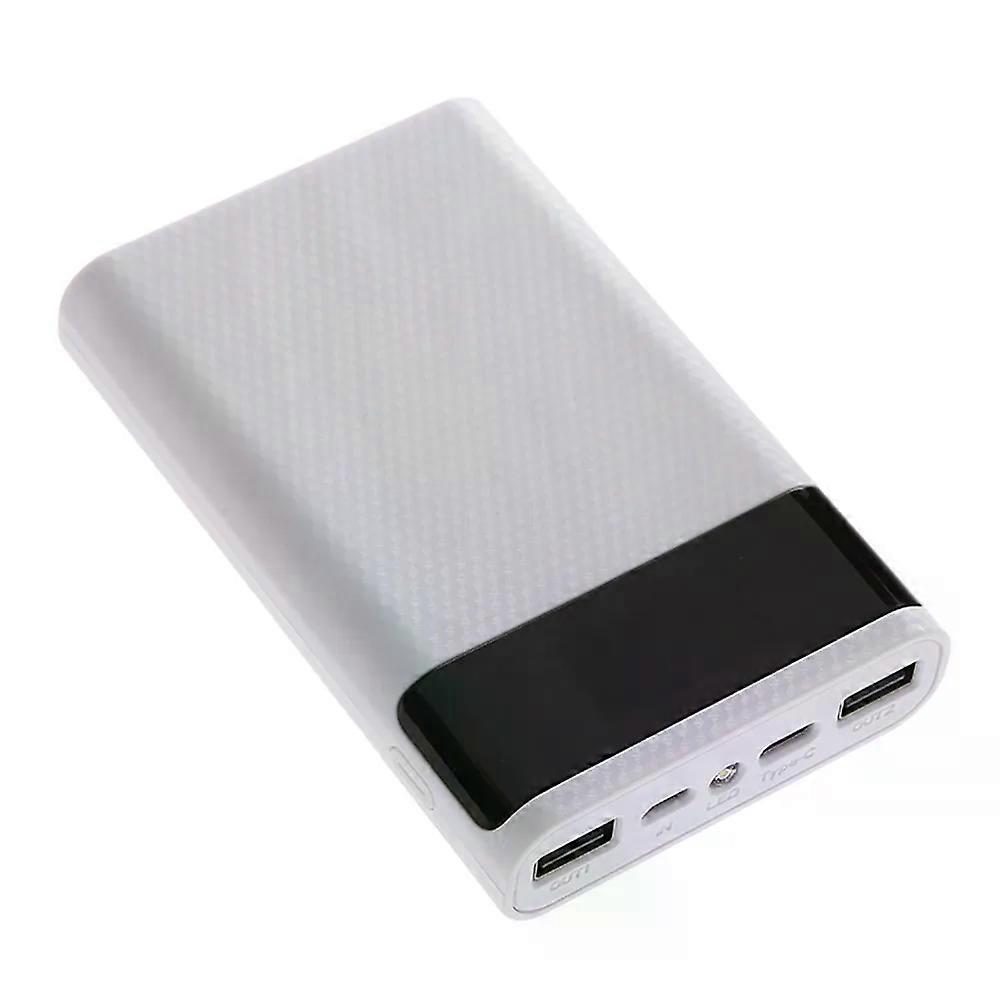 4x18650 Battery Charger Storage Box 5V 2A Dual USB Type C DIY Power Bank Case For Android Micro USB Interface For Smart Phones