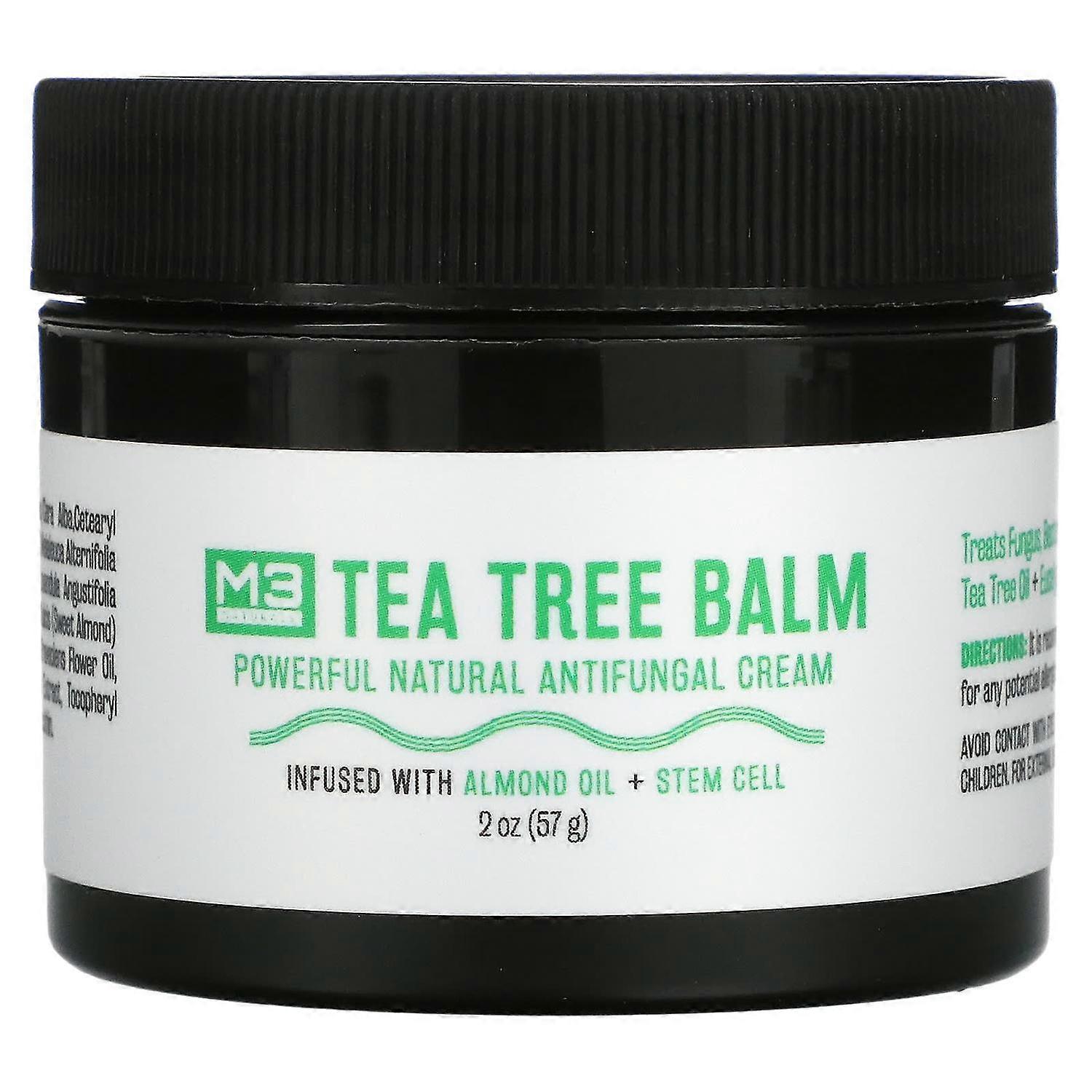 M3 Naturals, Tea Tree Balm, 2 oz (57 g)
