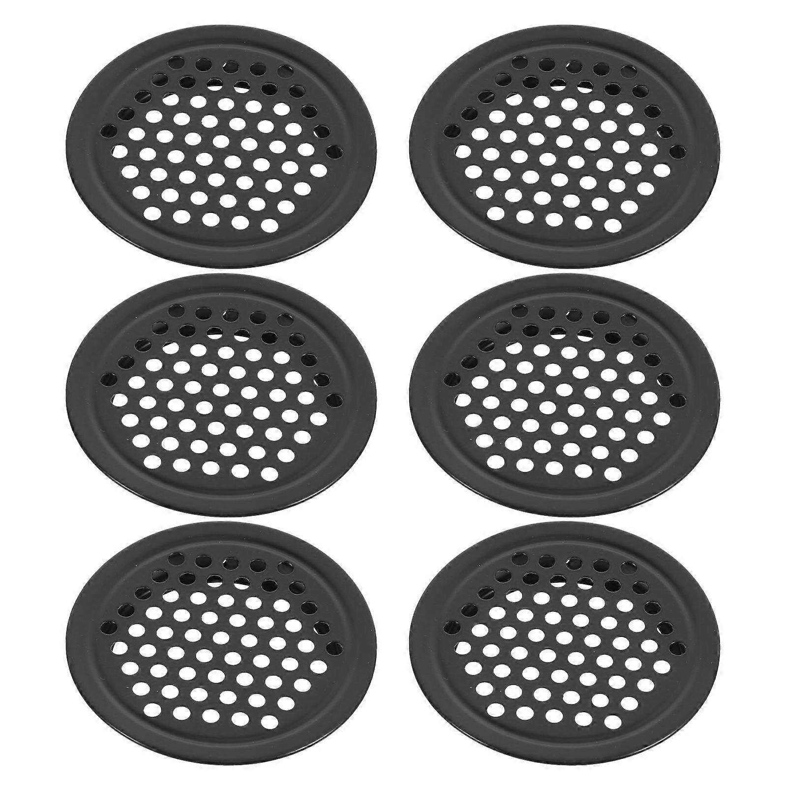 Wardrobe Air Vent Cover Mesh for 24Pcs Cabinet Round Vent