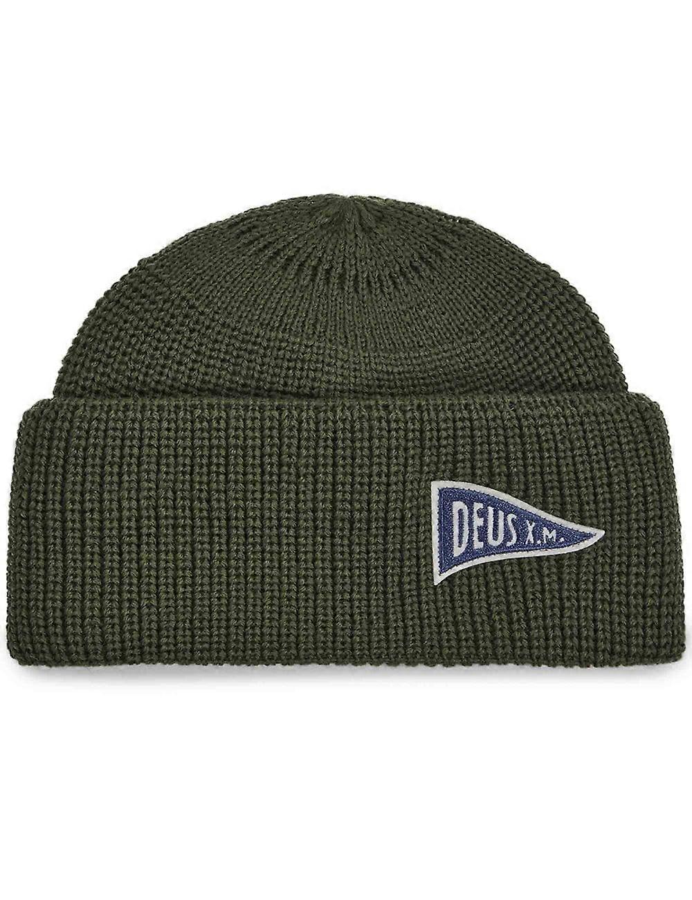 Men's Deus Ex Machina Campus Beanie Hat - Cypress
