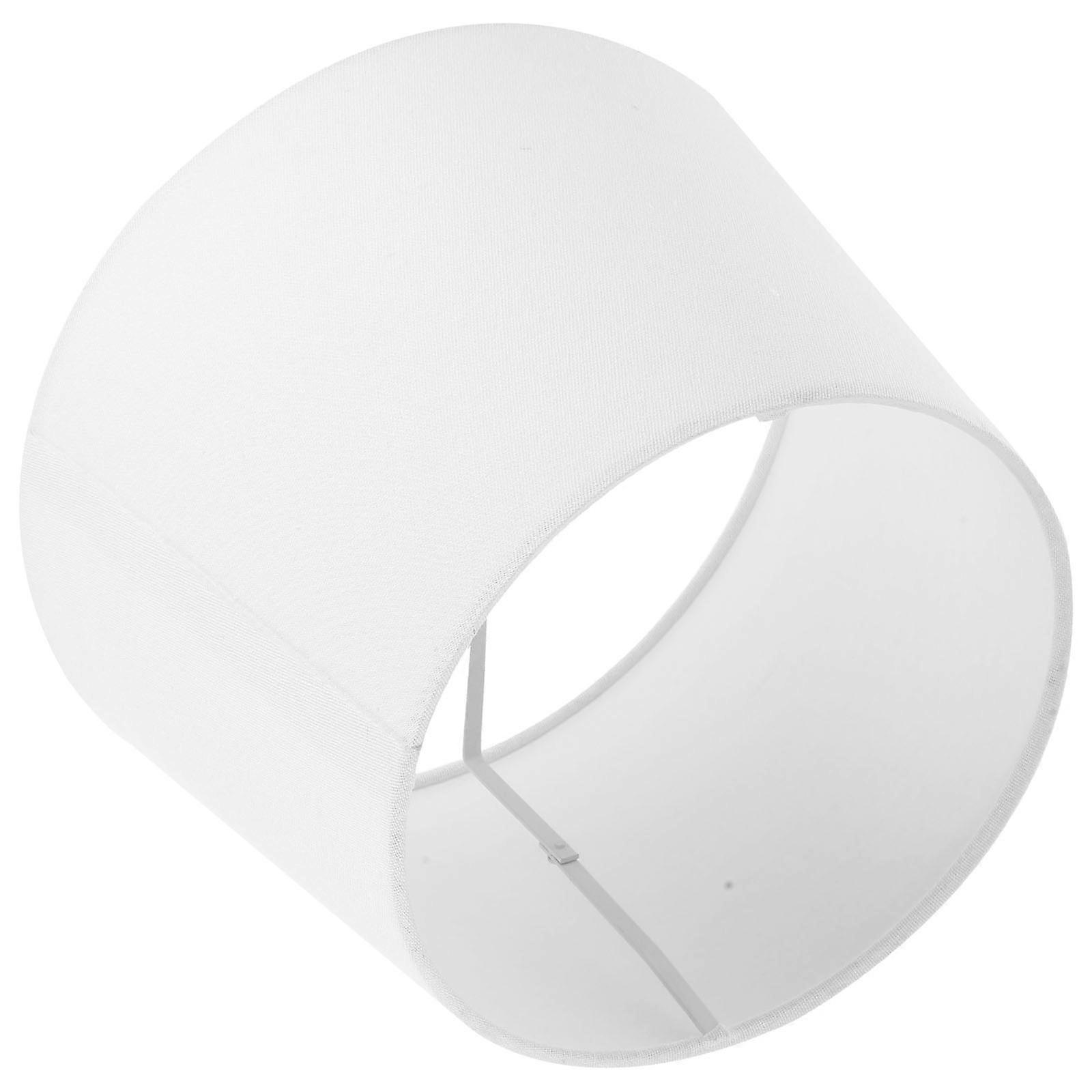 Fabric Lampshade Replacement Lampshade for Desk Lamp White Color
