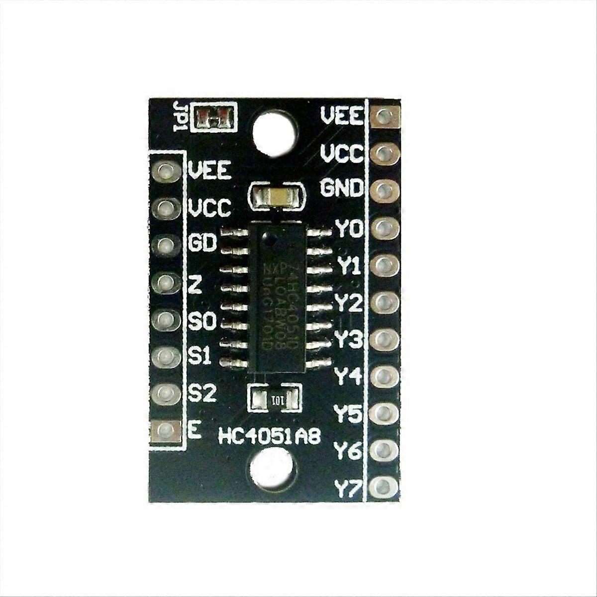 8-Channel Analog Multiplexer/Demultiplexer HC4051A8 74HC4051 Module for Breadboard