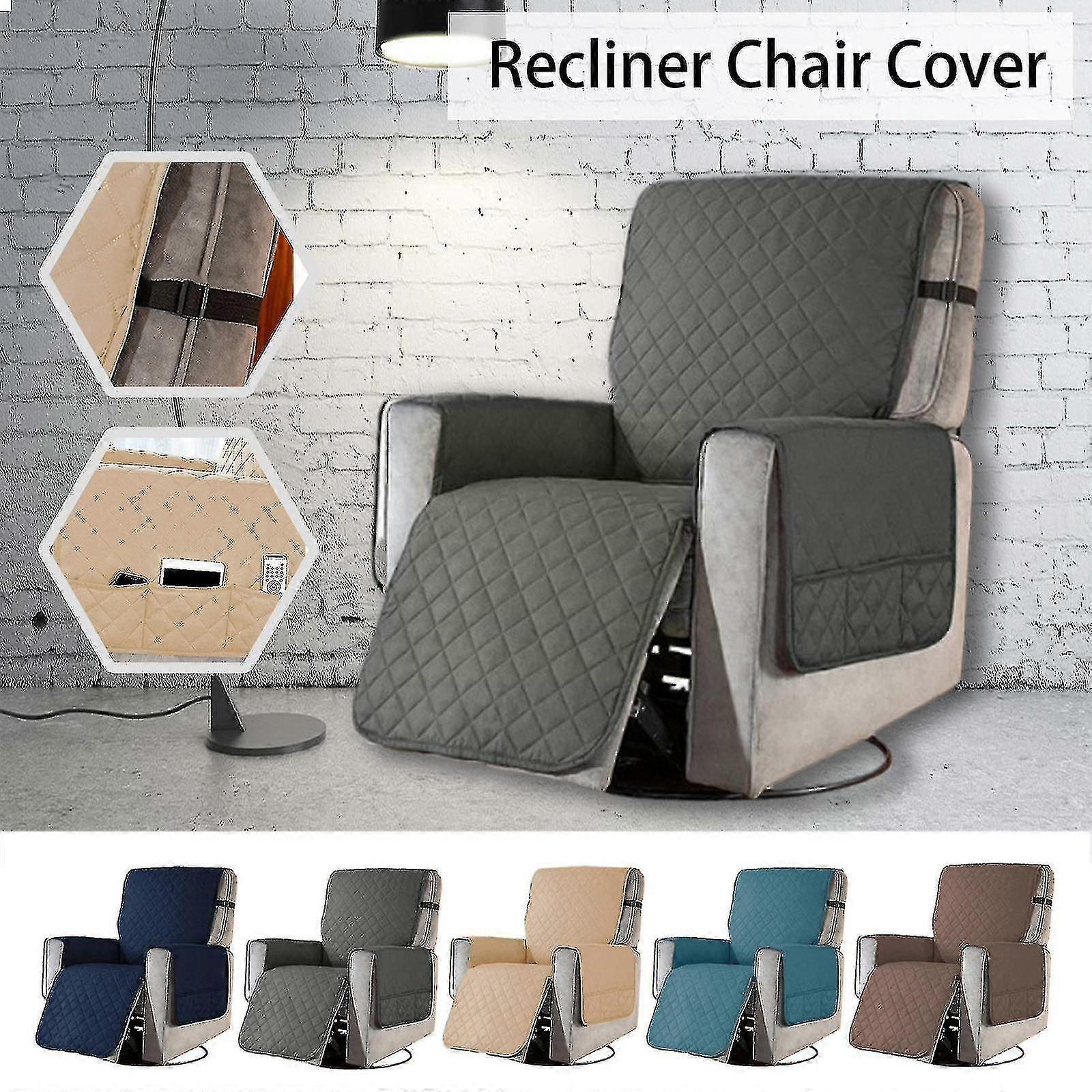 1/2/3/4 Seater Mesh Reclining Sofa Covers Lazy Boy Elastic Protector Lounge Sofa Home Pets Armchair Relax Anti-scratch Cove D2n3